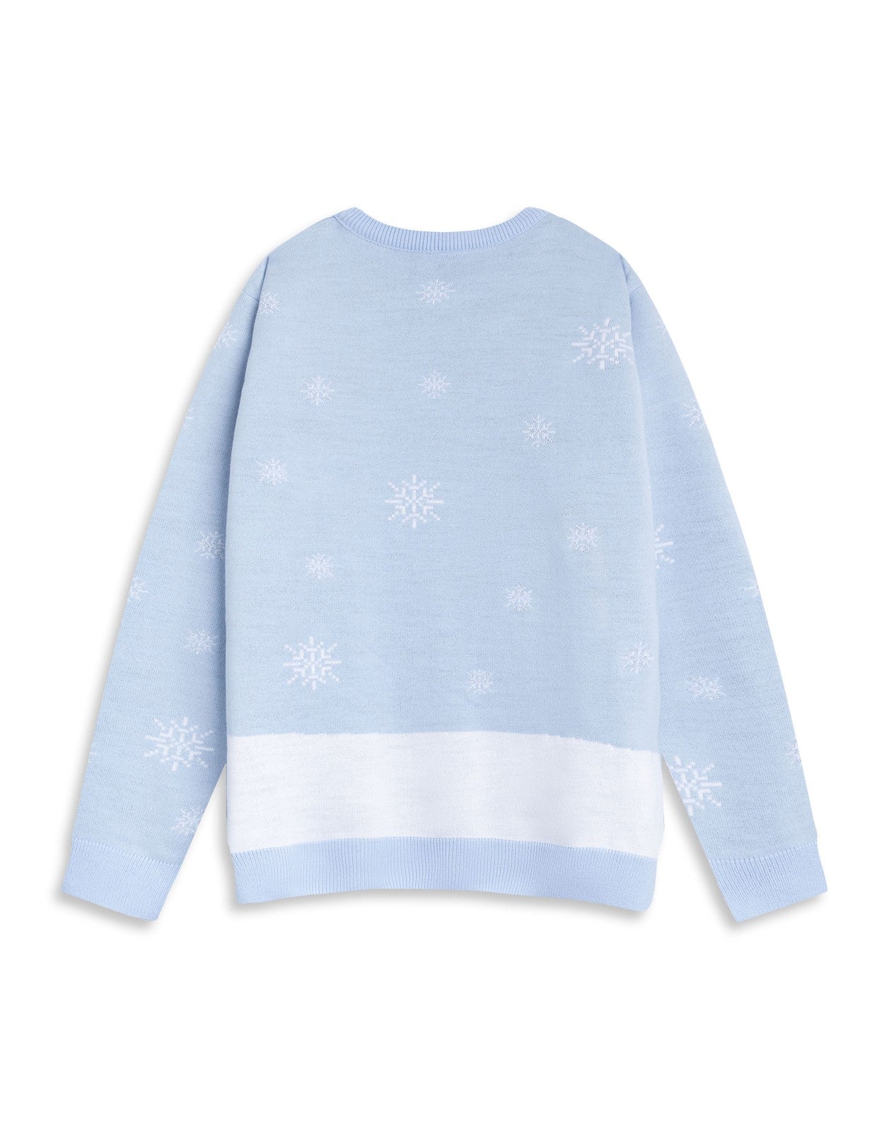 Winnie the Pooh Christmas Jumper | Womens Blue | Official Merch