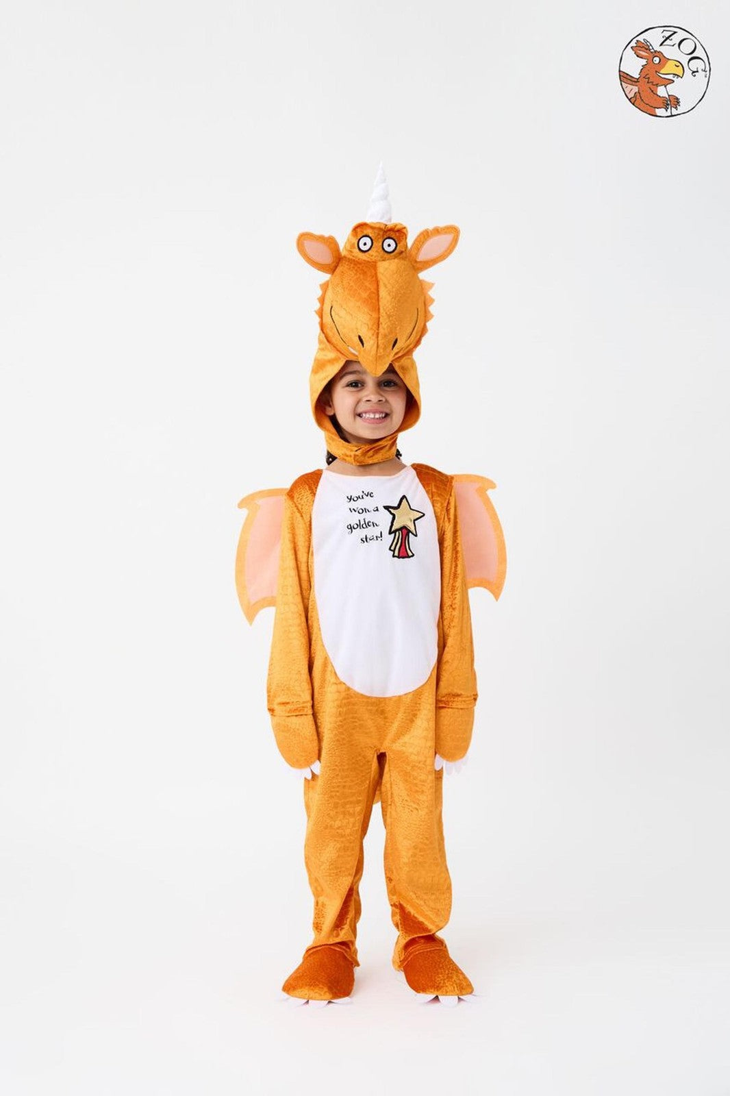Gruffalo & Friends 2 Piece Costume | Unisex Kids Orange | Official Merch