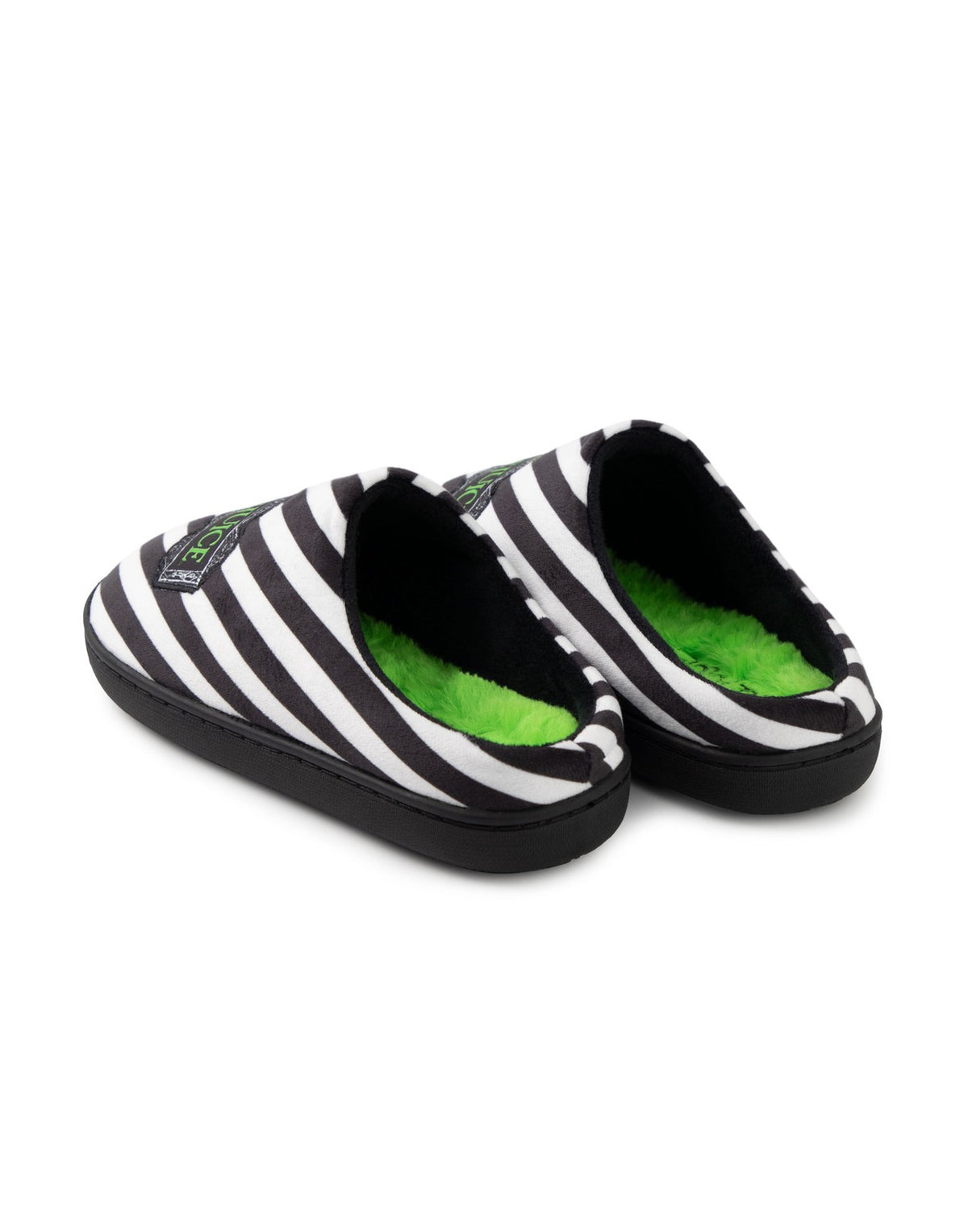Beetlejuice Mule Slippers | Unisex Black | Official Merch