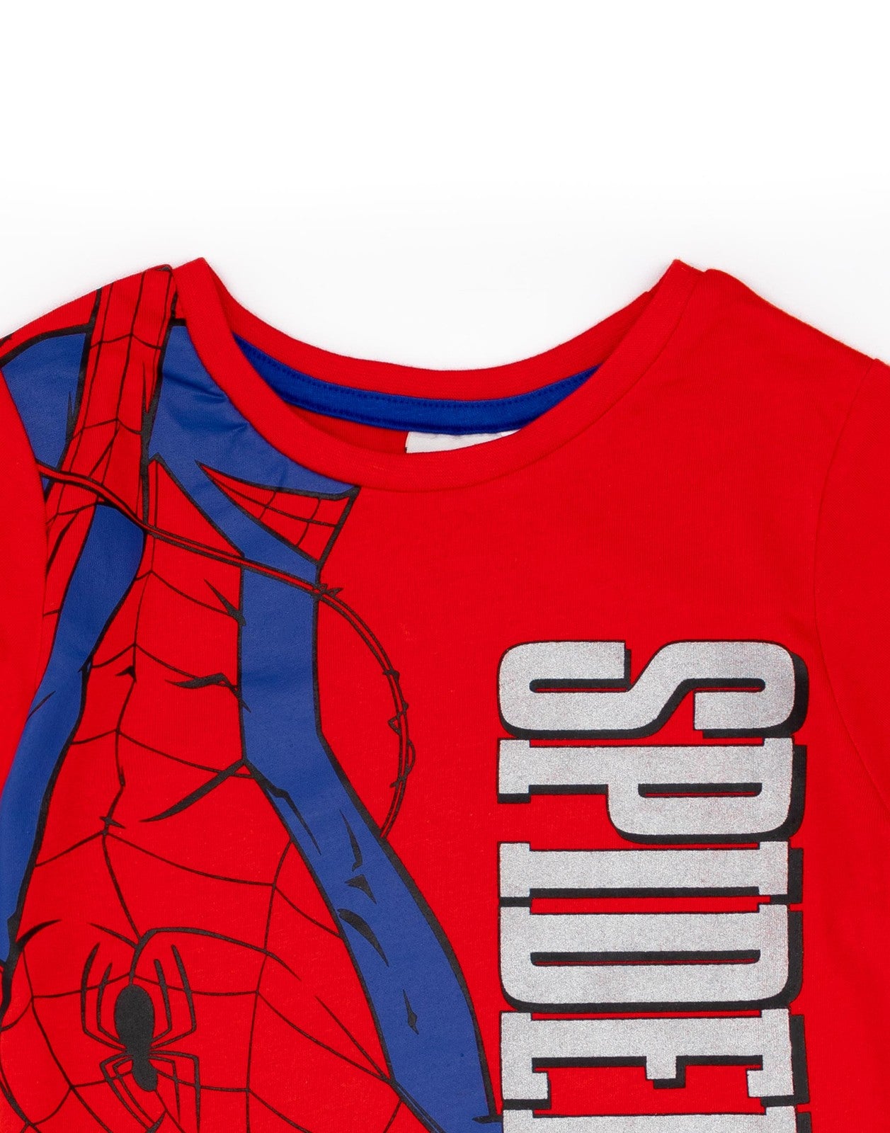 Marvel Short Sleeve Short Leg Pyjama Set | Boys Blue/Red | Official Merch