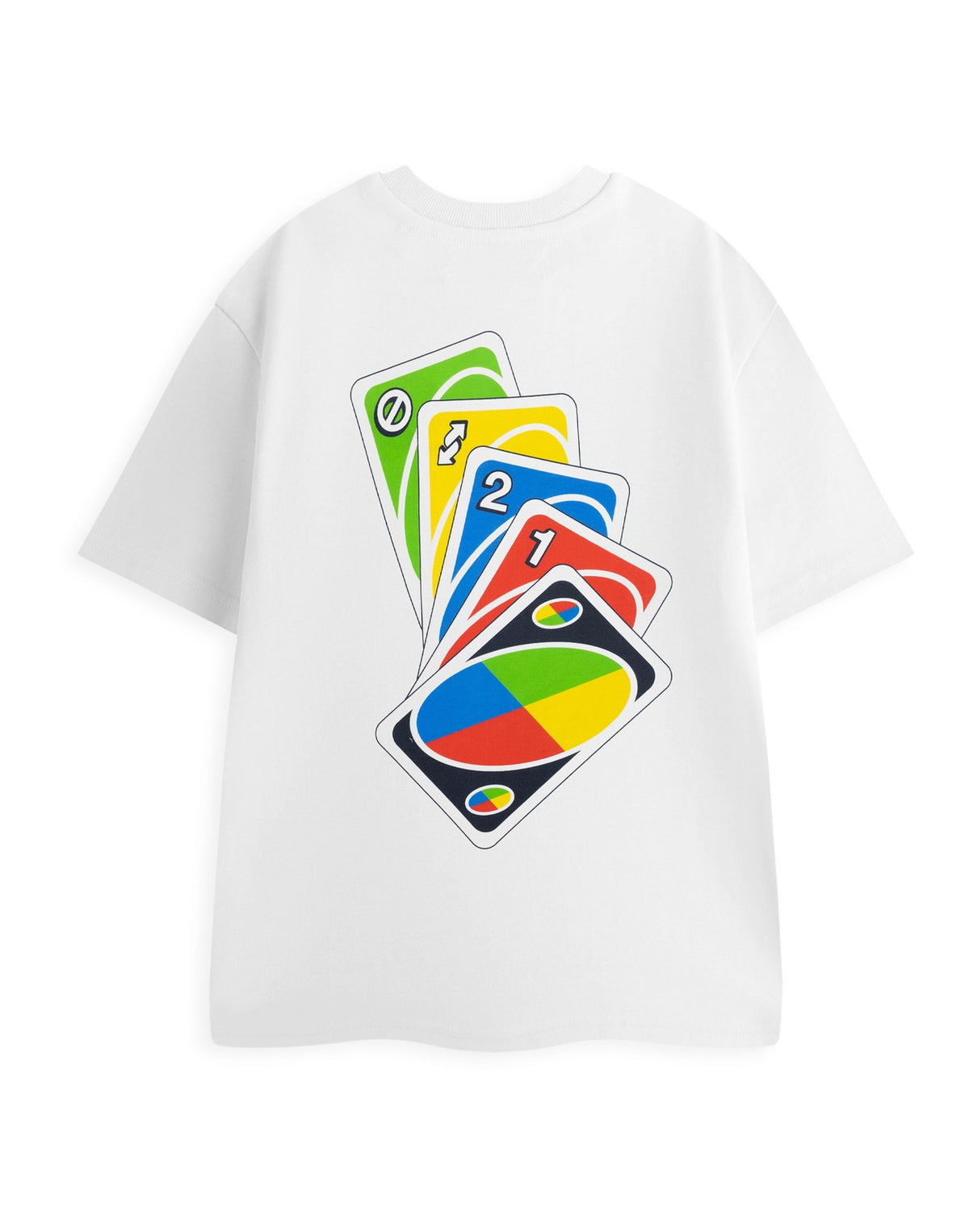 UNO Short Sleeved T-Shirt | Unisex White | Official Merch