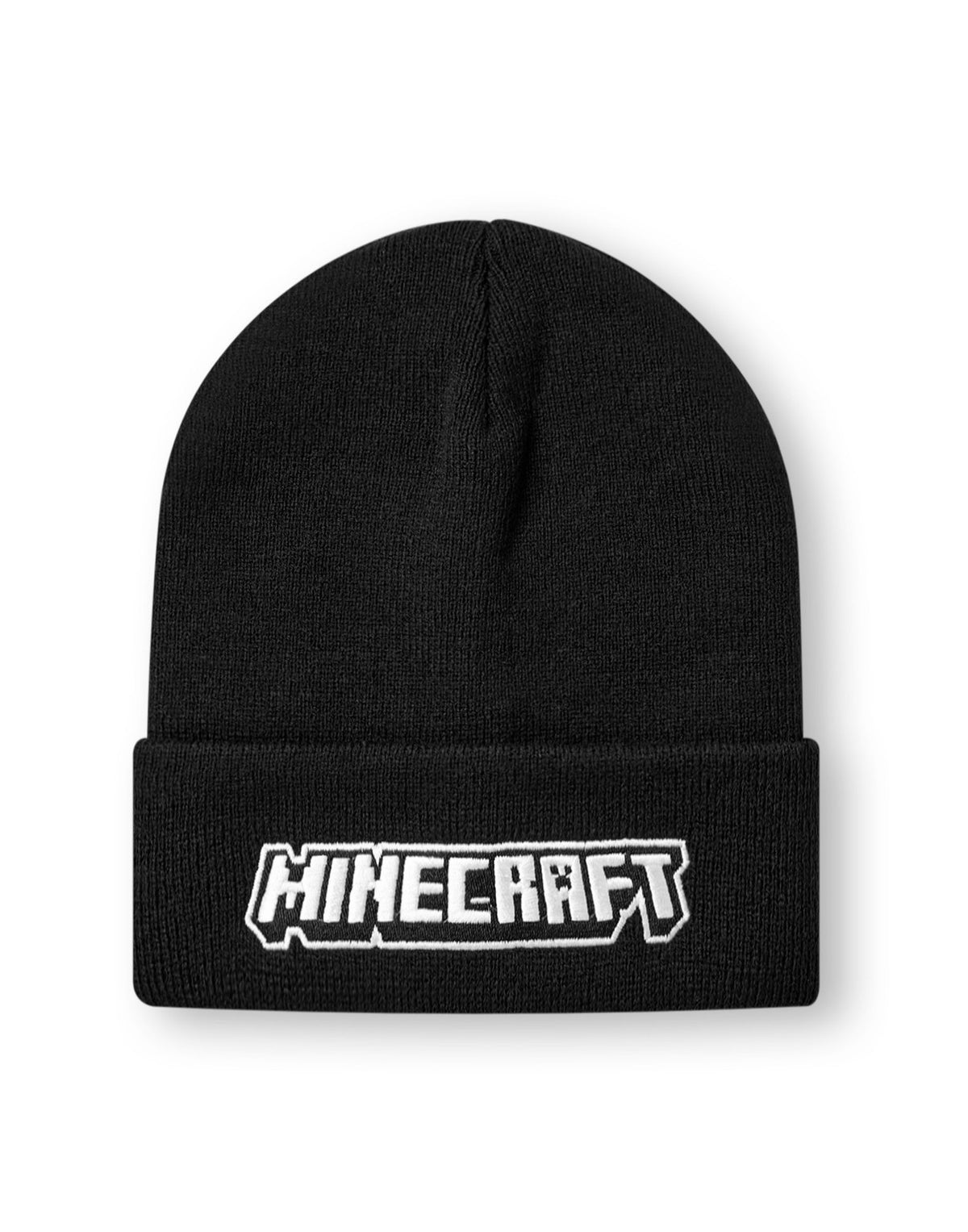 Minecraft Beanie Hat | Boys Black Gaming | Official Merch