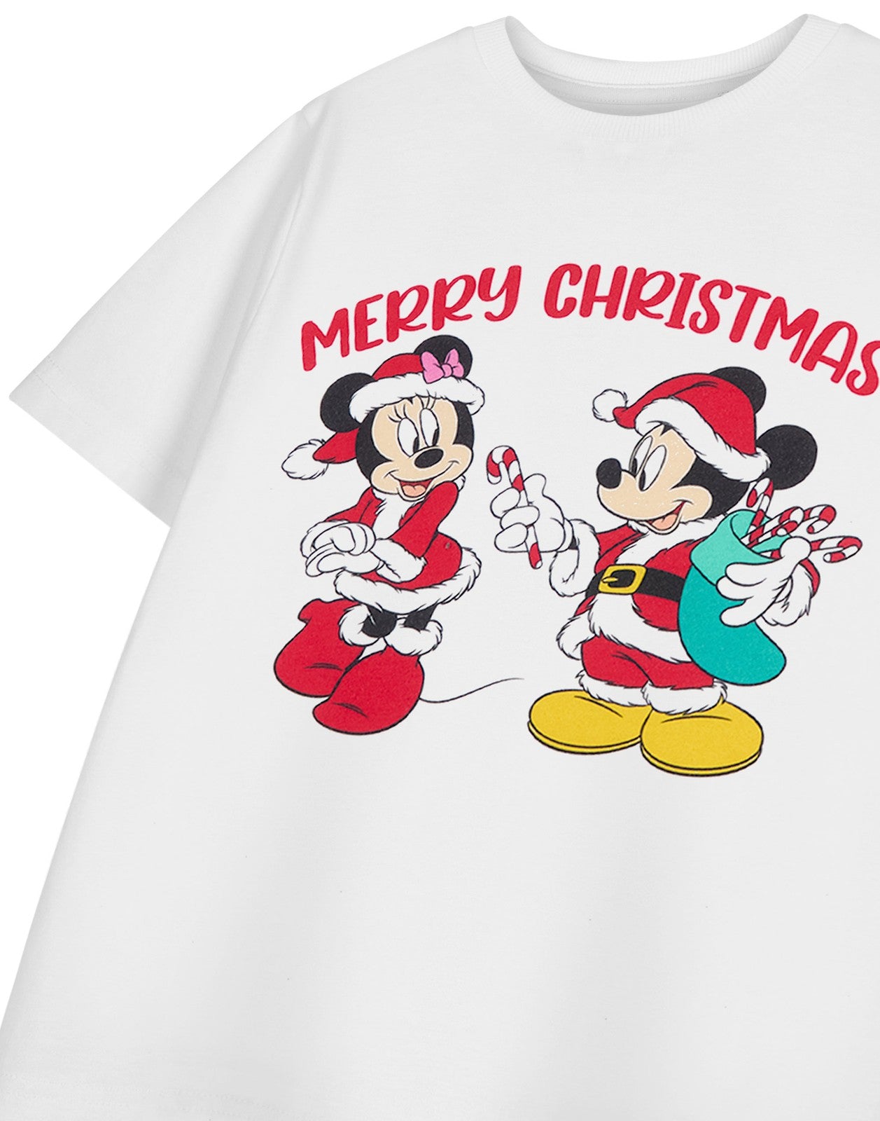 Disney Short Sleeved T-Shirt | Girls White | Official Merch