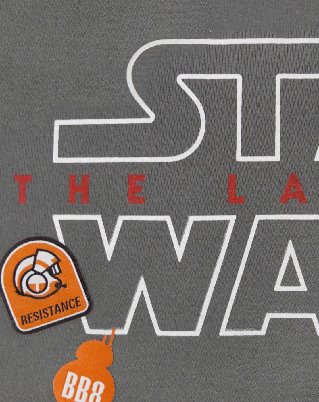 Star Wars Short Sleeved T-Shirt | Womens Grey | Official Merch