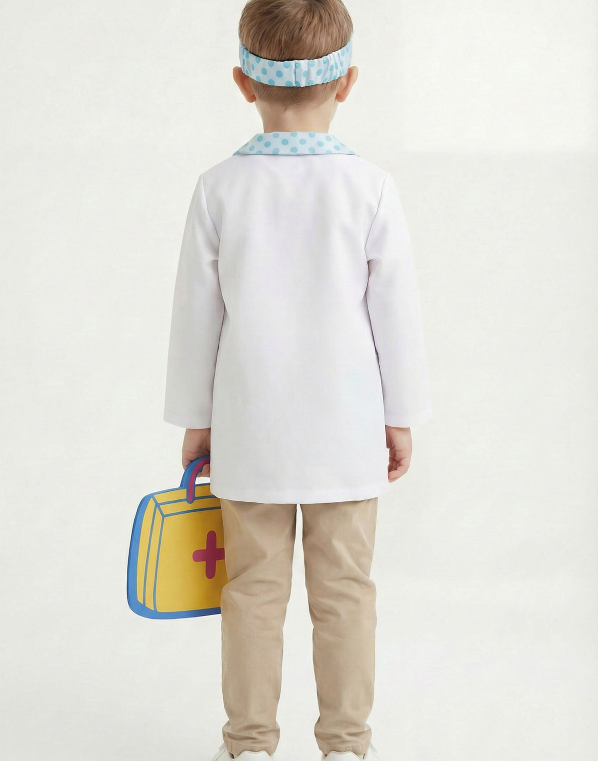 Peppa Pig 3 Piece Costume | Unisex Kids White | Official Merch