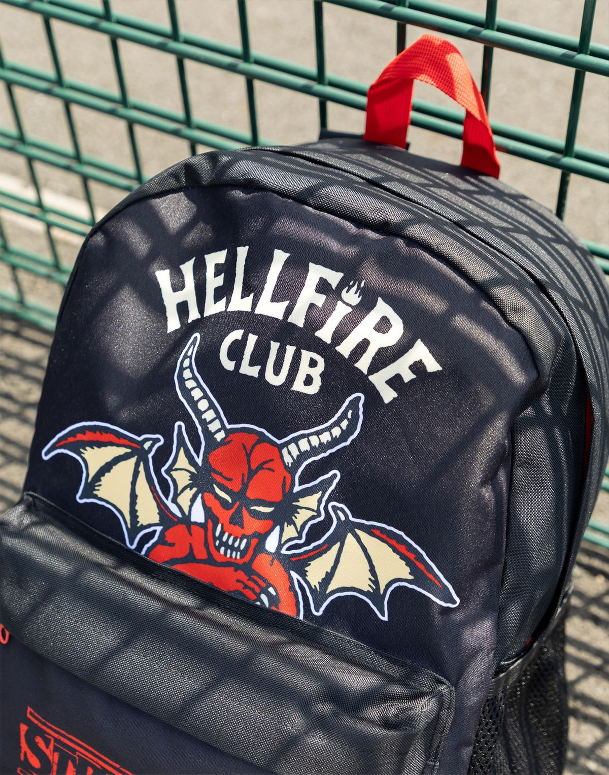 Stranger Things Backpack | Unisex Black | Official Merch