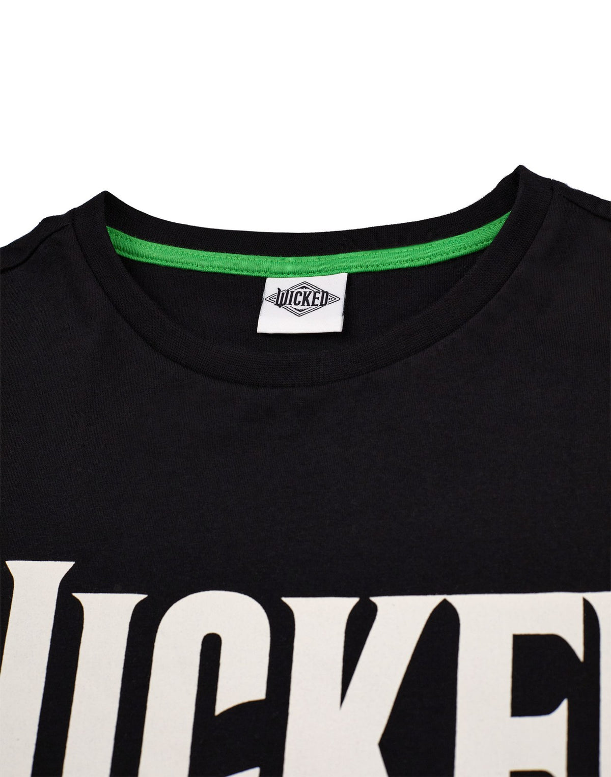 Wicked Short Sleeve Long Leg Pyjama Set | Womens Black | Official Merch