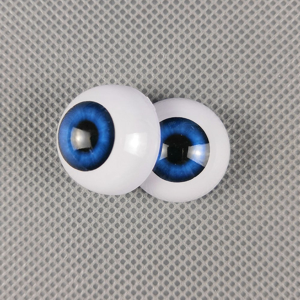10 Pairs Half Round Acrylic Eyes Eyeballs for Reborn Baby Dolls Kit DIY Repair