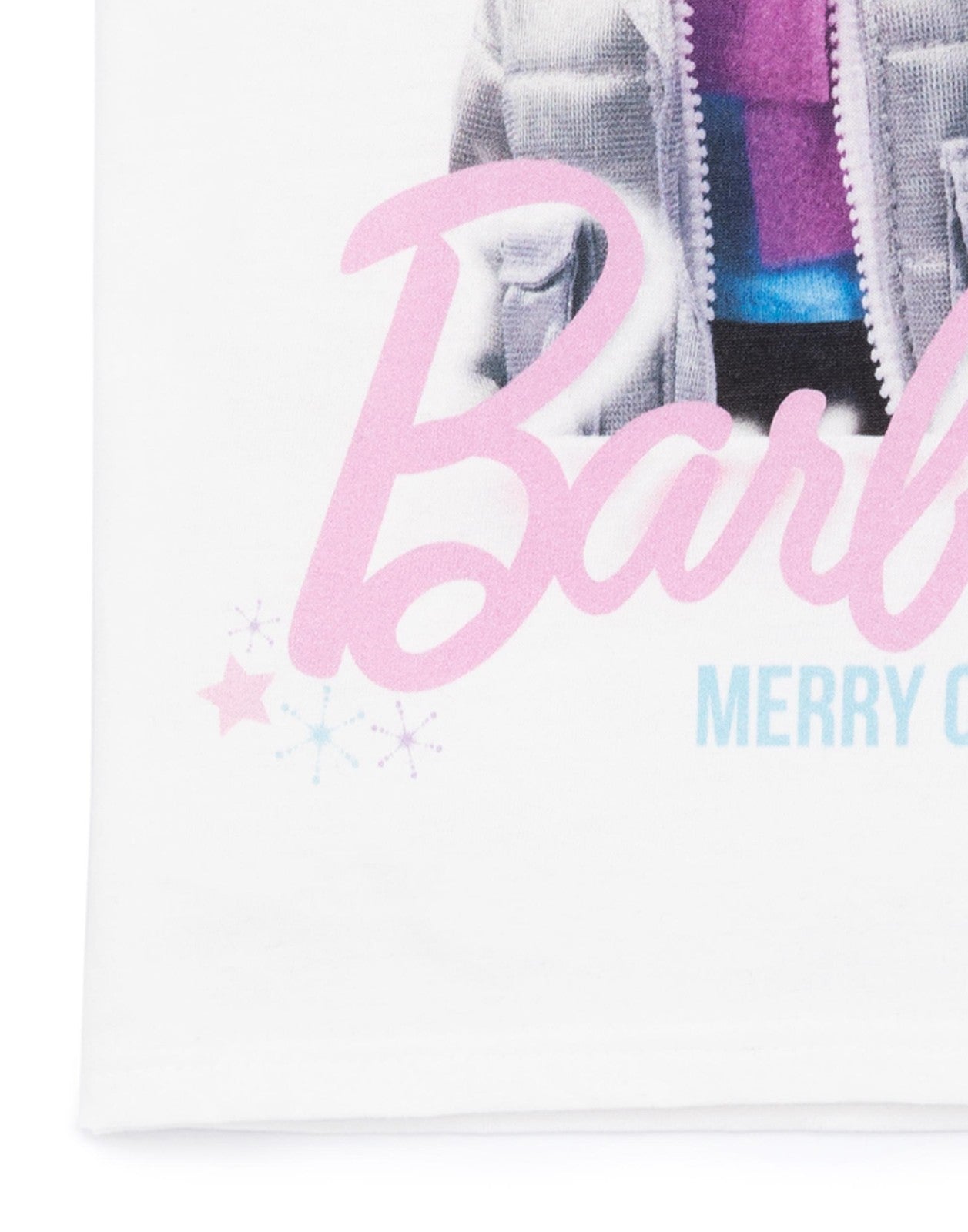 Barbie Short Sleeved T-Shirt | Girls White | Official Merch