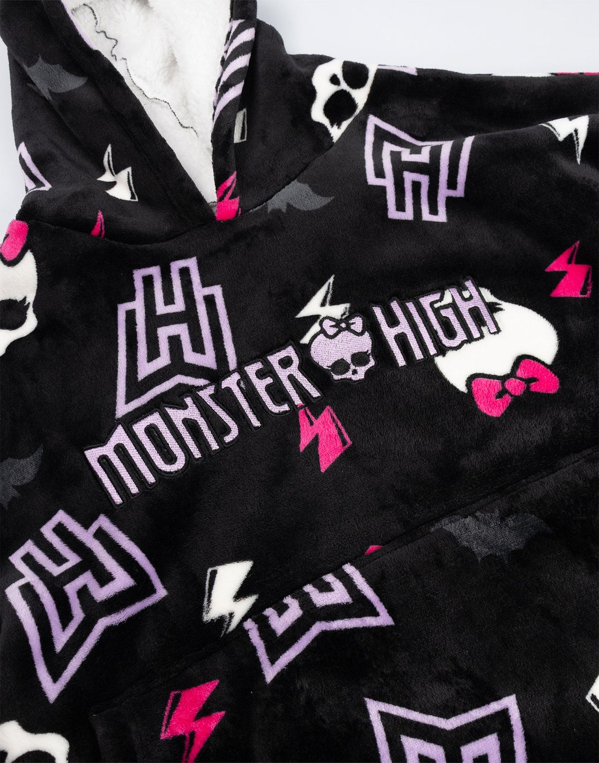 Monster High Blanket Hoodie | Womens Multicoloured | Official Merch