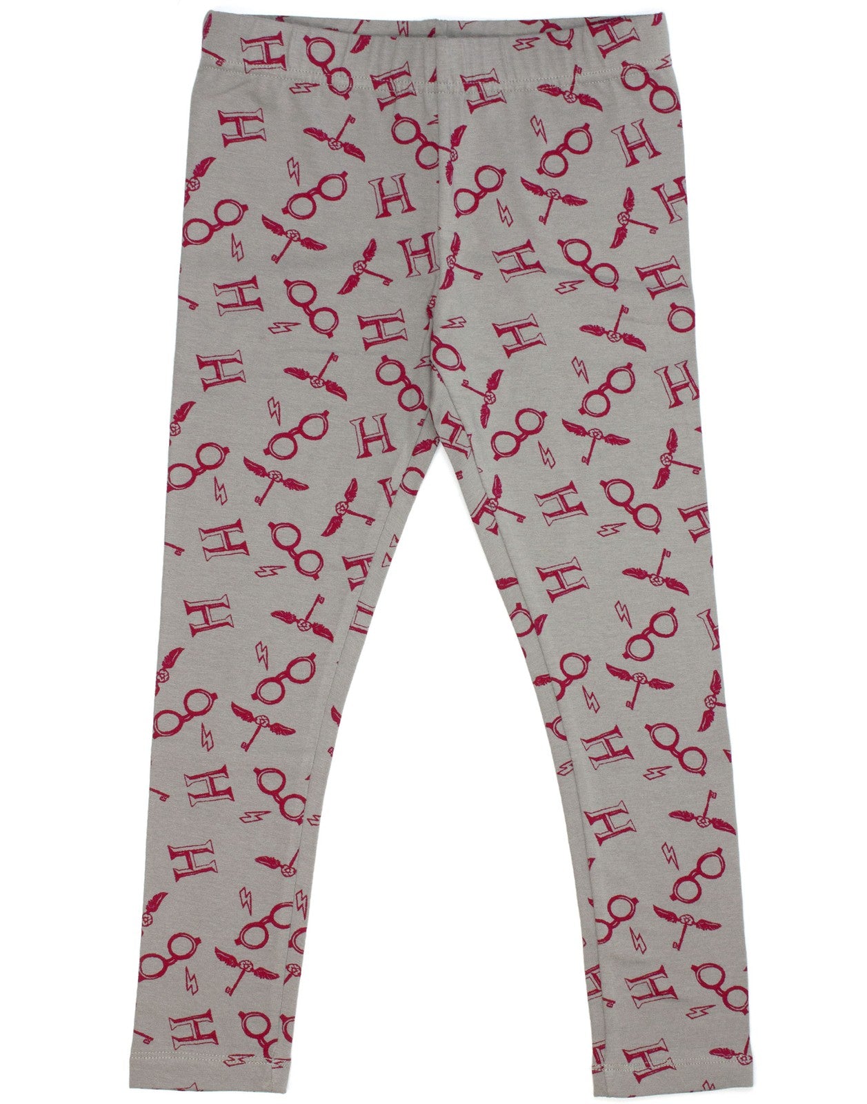 Harry Potter Short Sleeve Long Leg Pyjama Set | Girls Purple | Official Merch