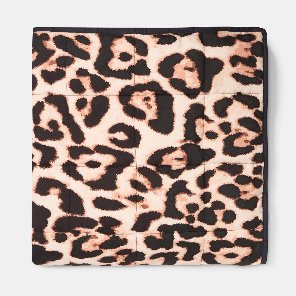 OHS Leopard Weighted Blanket 8kg Quilted Throw Sensory Sleep Anxiety Therapy
