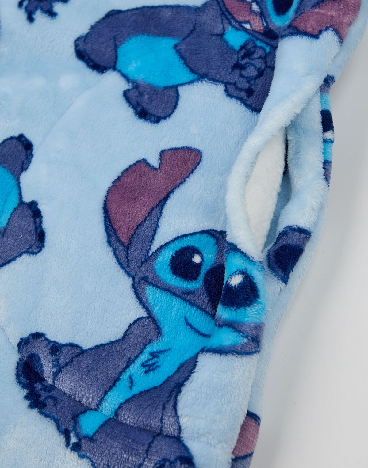 Disney Zip Through Blanket Hoodie | Girls Blue | Official Merch