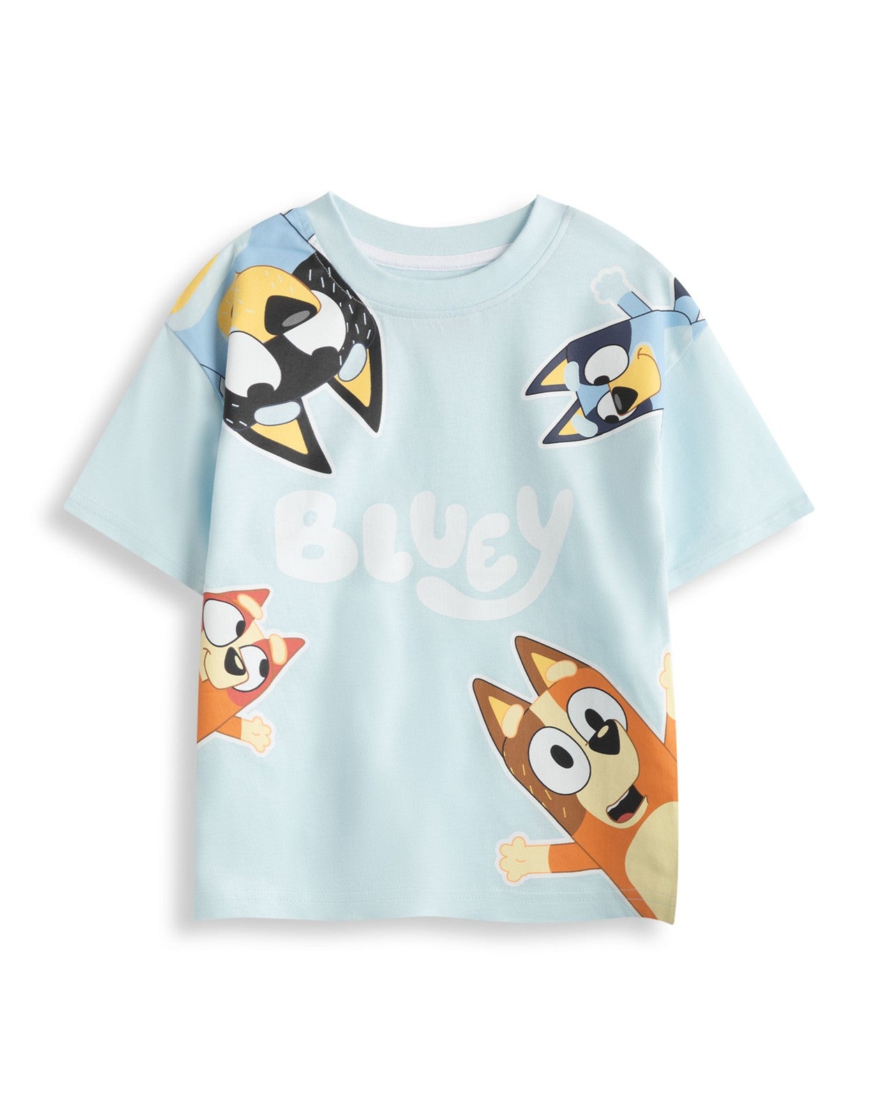 Bluey Multi-Pack of 2 Short Sleeve Short Leg Pyjama Set | Boys Multicoloured | O