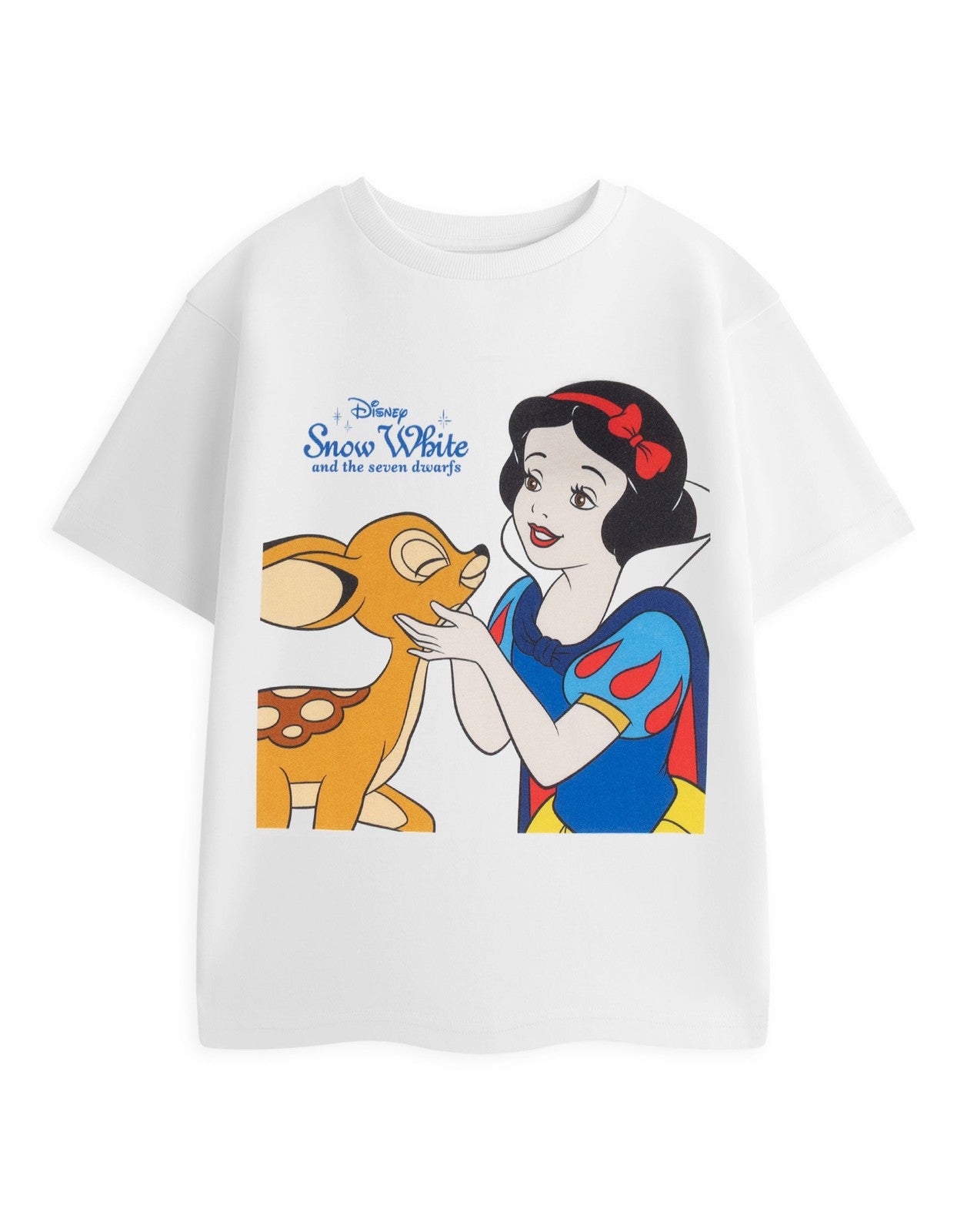 Disney Short Sleeved T-Shirt | Girls White | Official Merch