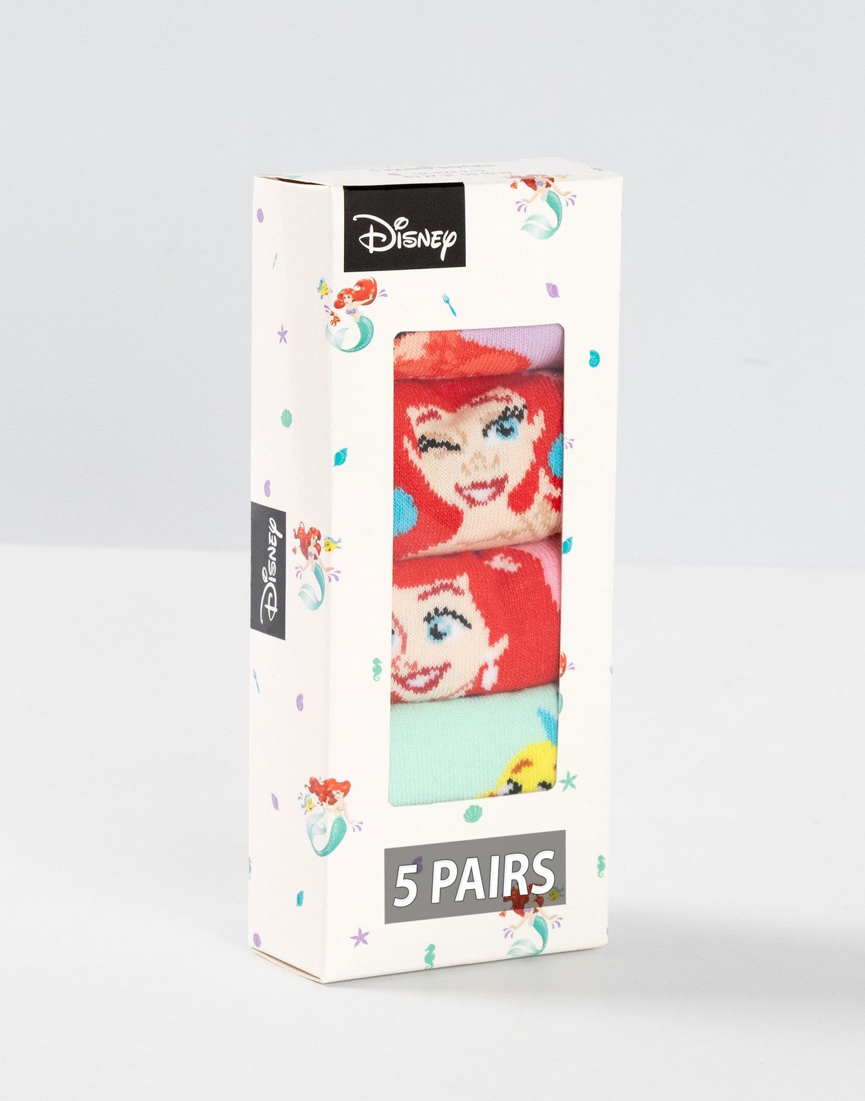 Disney Calf Socks Set of 5 | Girls Multicoloured | Official Merch