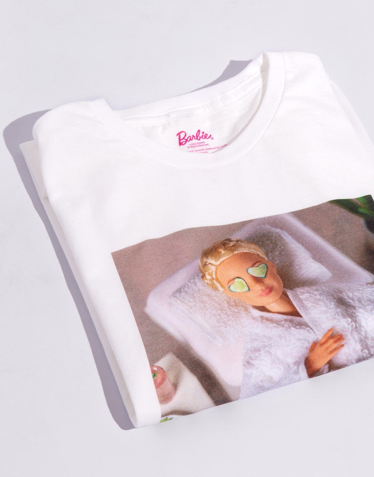 Barbie Short Sleeved T-Shirt | Womens White | Official Merch