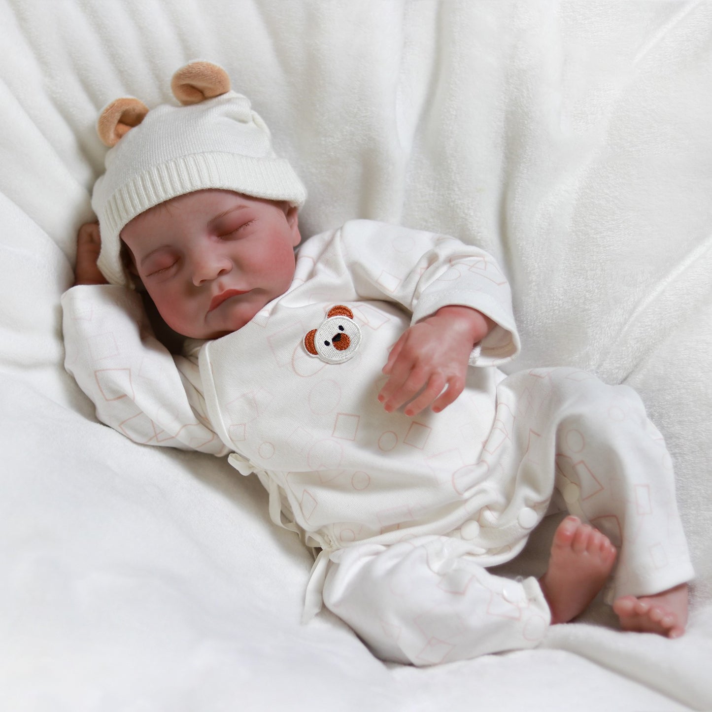 Realistic Reborn Baby Dolls Twins Vinyl Silicone Lifelike Newborn Girl Doll Gift