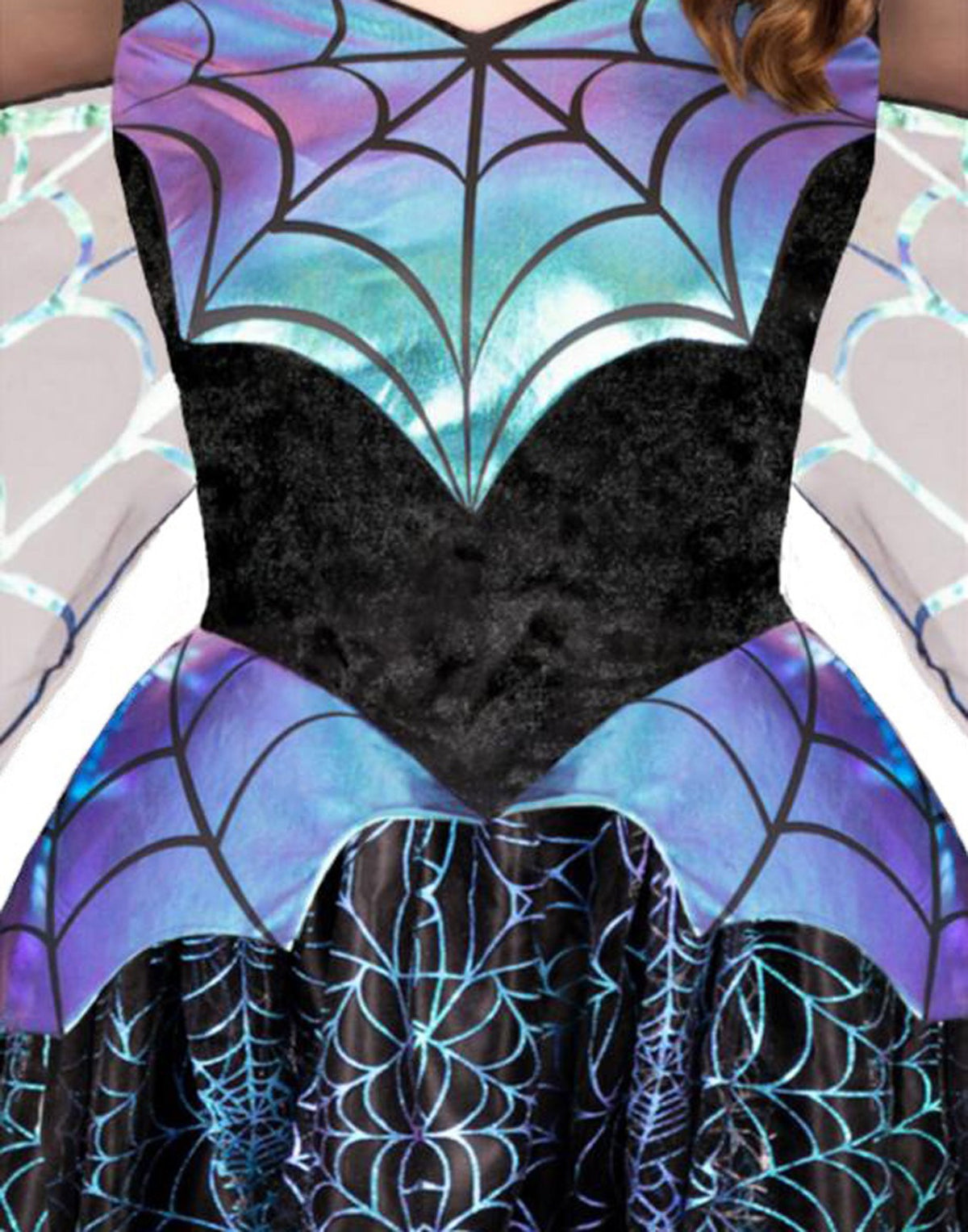 Blues Group 2 Piece Costume | Womens Black | Official Merch