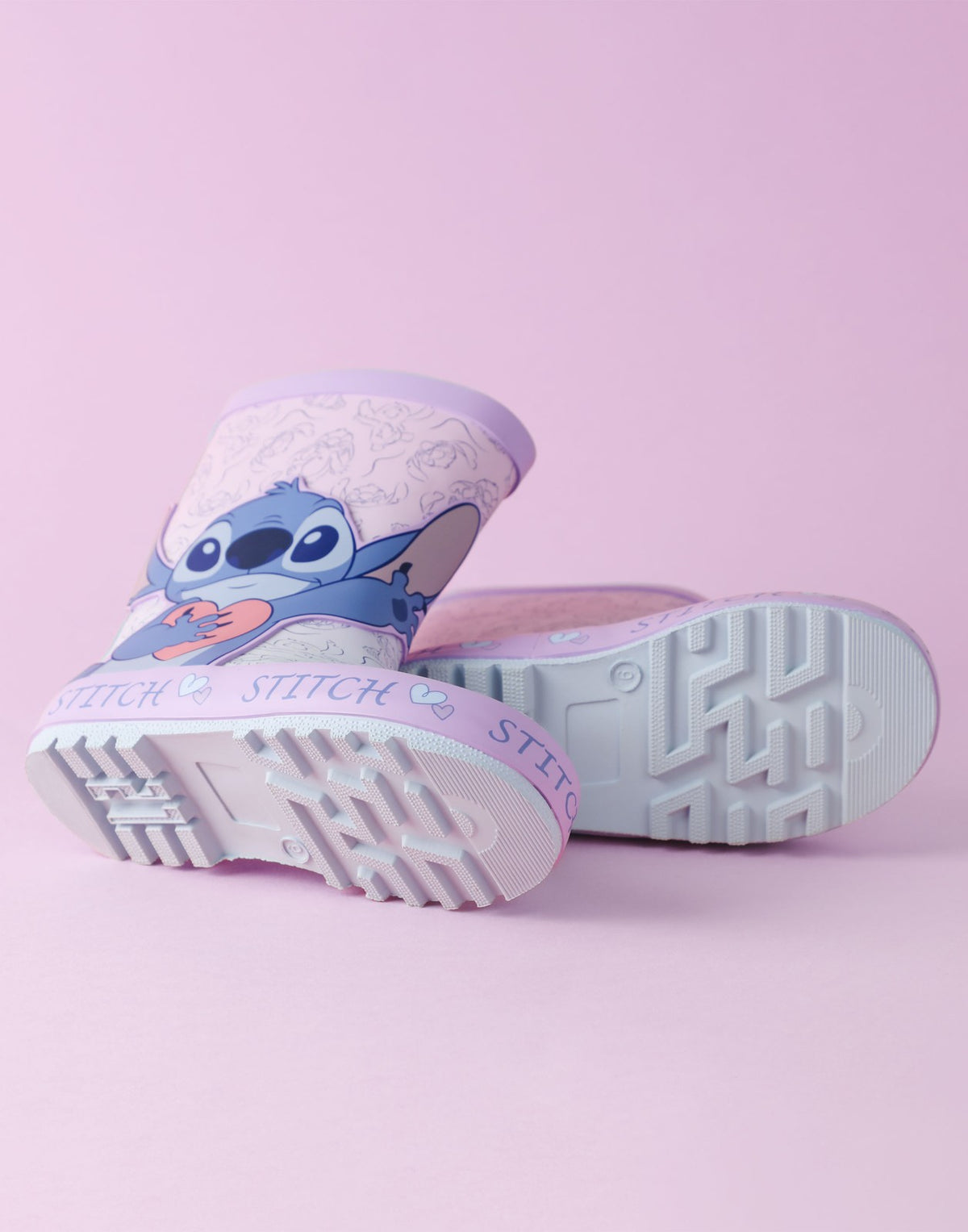 Disney Wellington Boots without Handles | Girls Pink | Official Merch