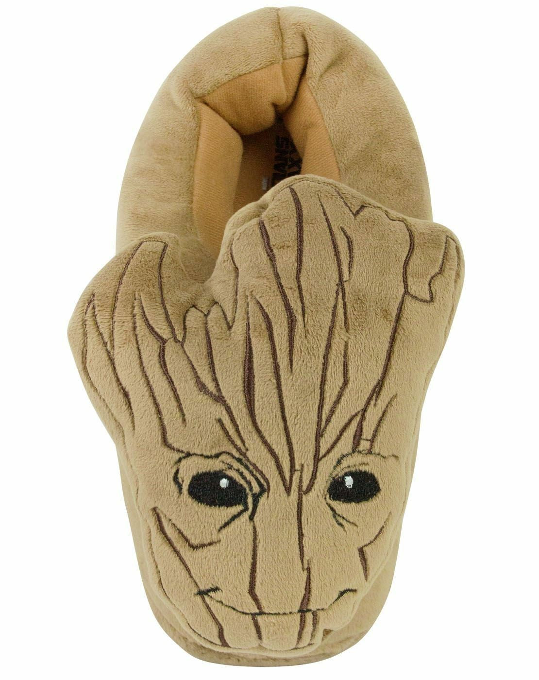 Marvel 3D Slippers | Boys Brown | Official Merch