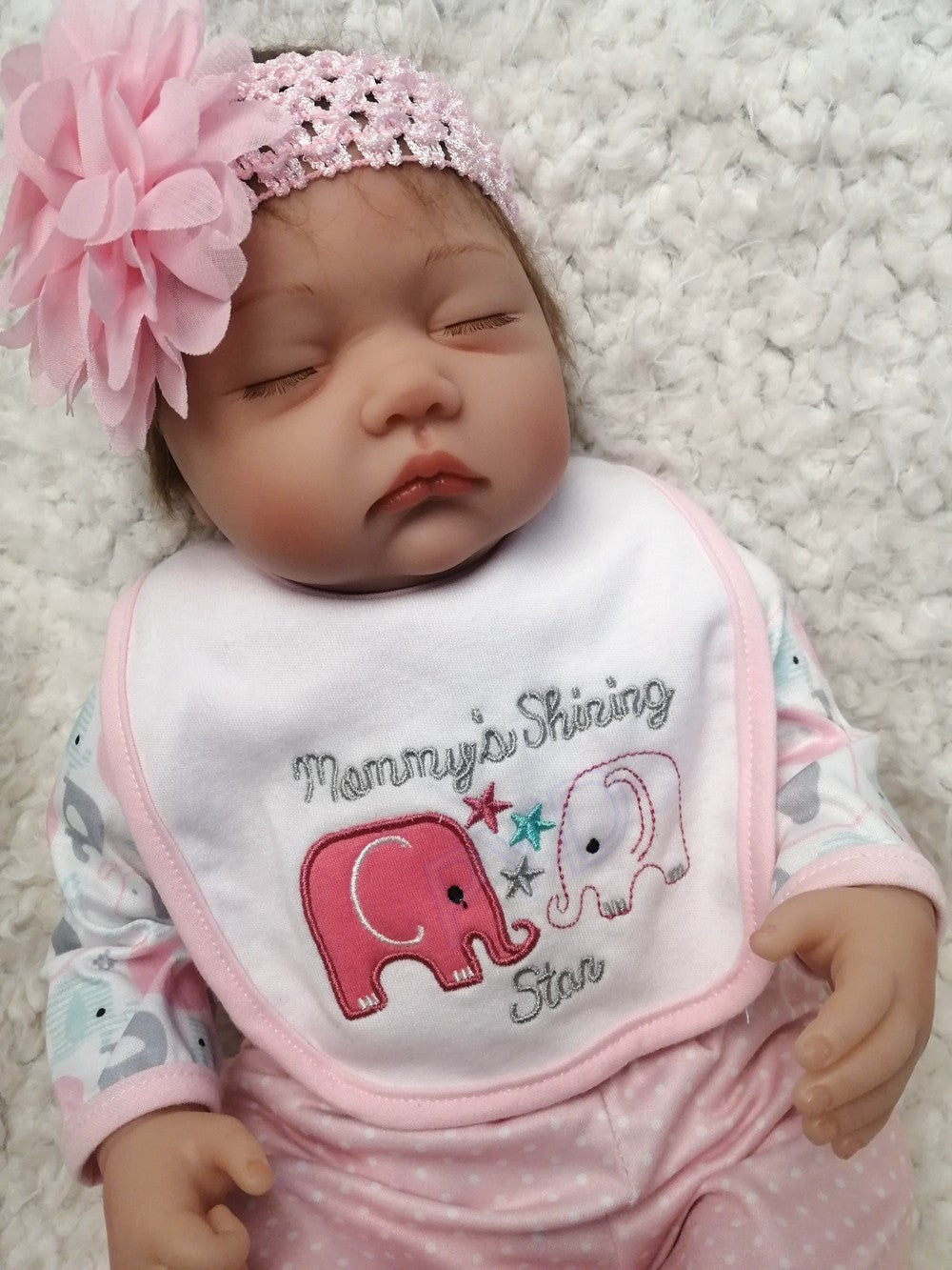 Realistic Reborn Baby Dolls Lifelike Newborn Girl Doll Vinyl Silicone Baby Gift