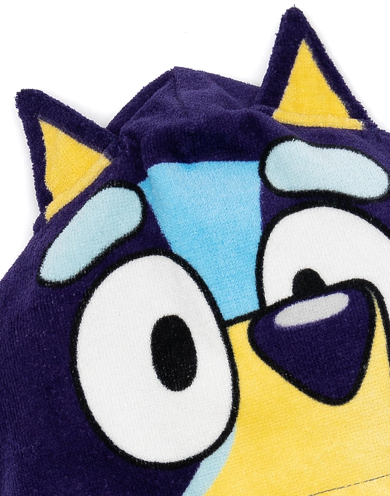 Bluey Poncho Towel | Unisex Kids Blue | Official Merch
