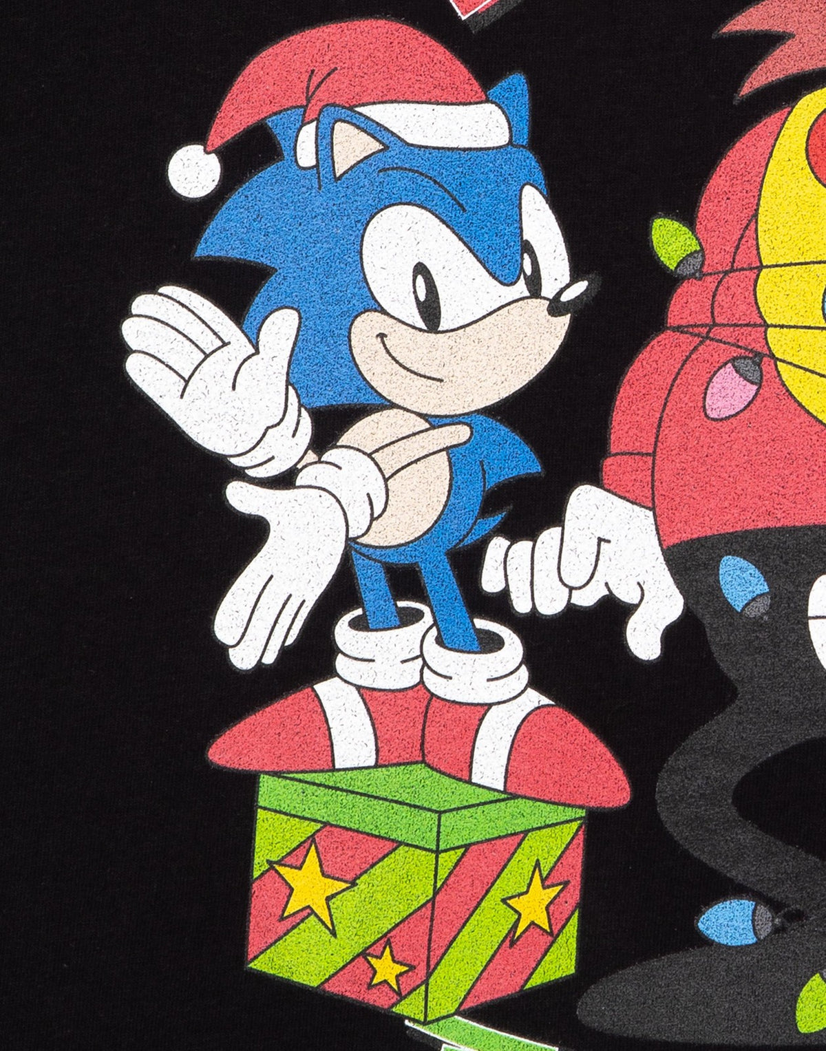 Sonic the Hedgehog Short Sleeved T-Shirt | Mens Black | Official Merch