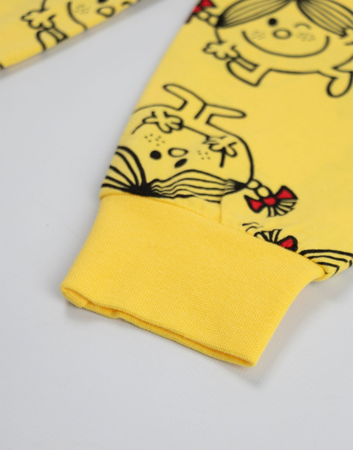 Mr. Men & Little Miss Long Sleeve Long Leg Pyjama Set | Girls Yellow | Official
