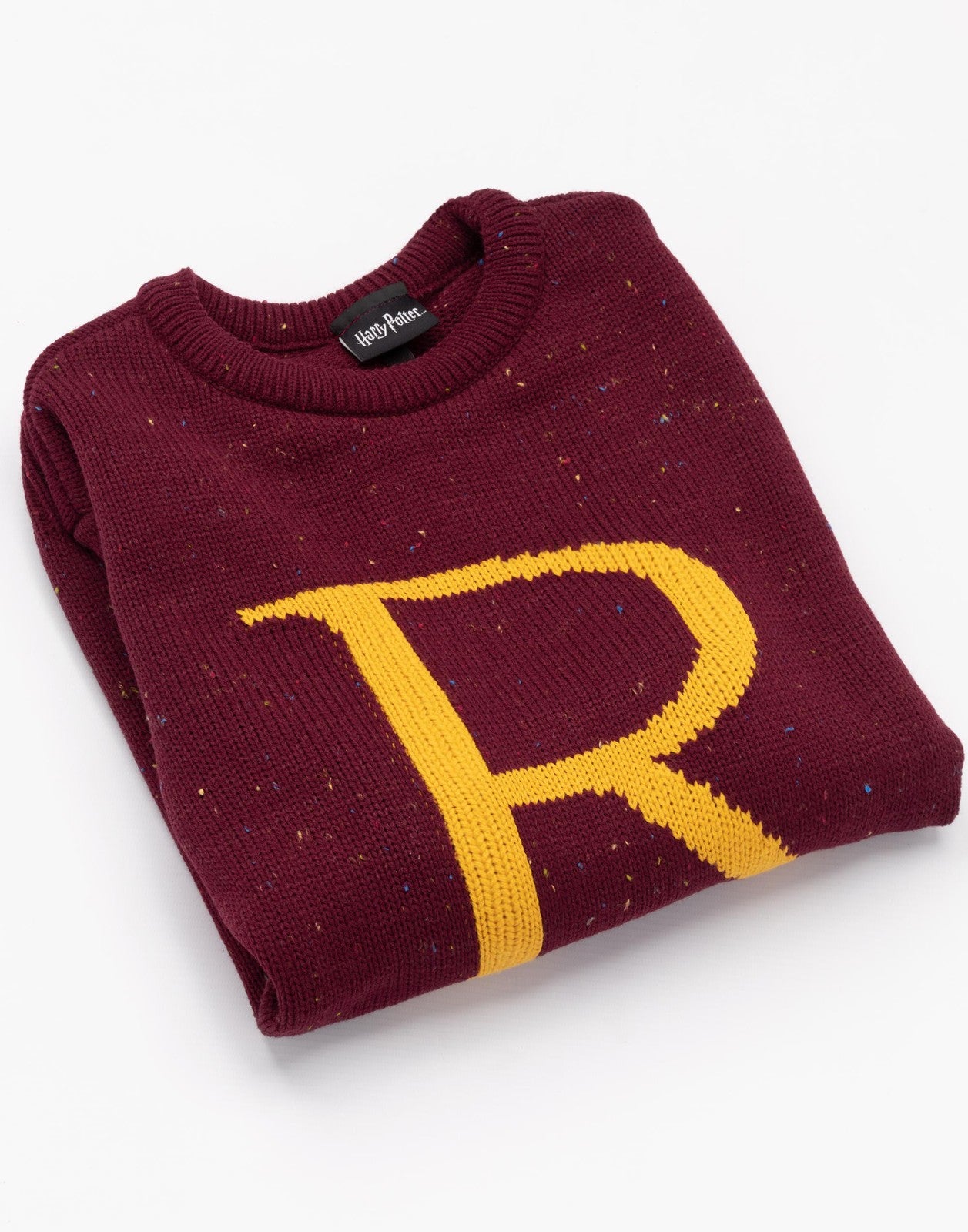 Harry Potter Christmas Jumper | Mens Red | Official Merch