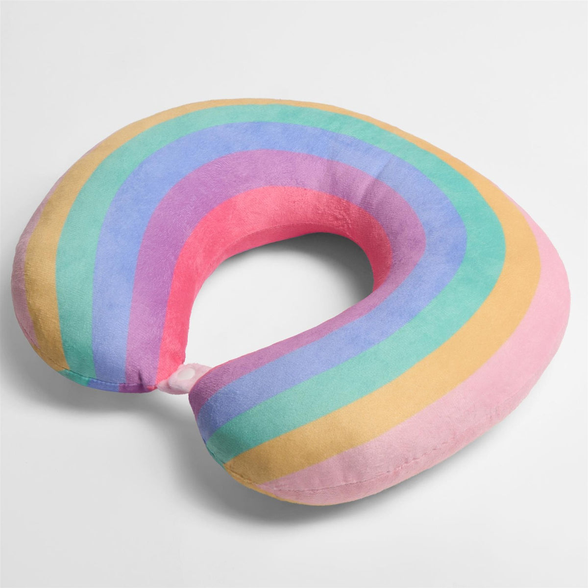 OHS Neck Pillow Travel Support U Shape Head Rest Car Plane Filled Plump Cushion