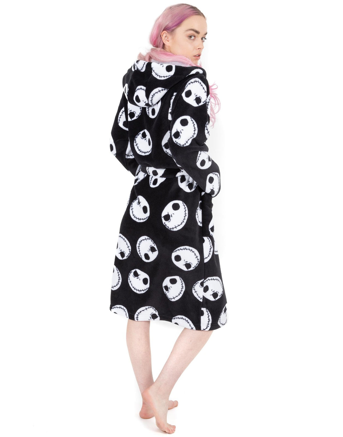 Disney Bathrobe | Womens Black | Official Merch