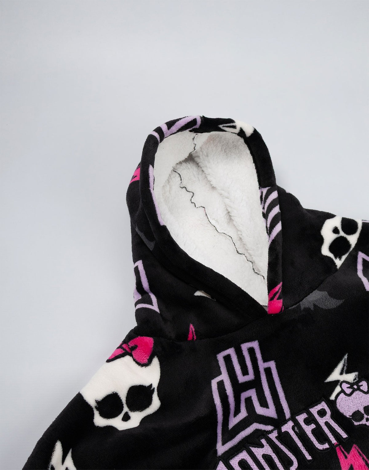 Monster High Blanket Hoodie | Womens Multicoloured | Official Merch
