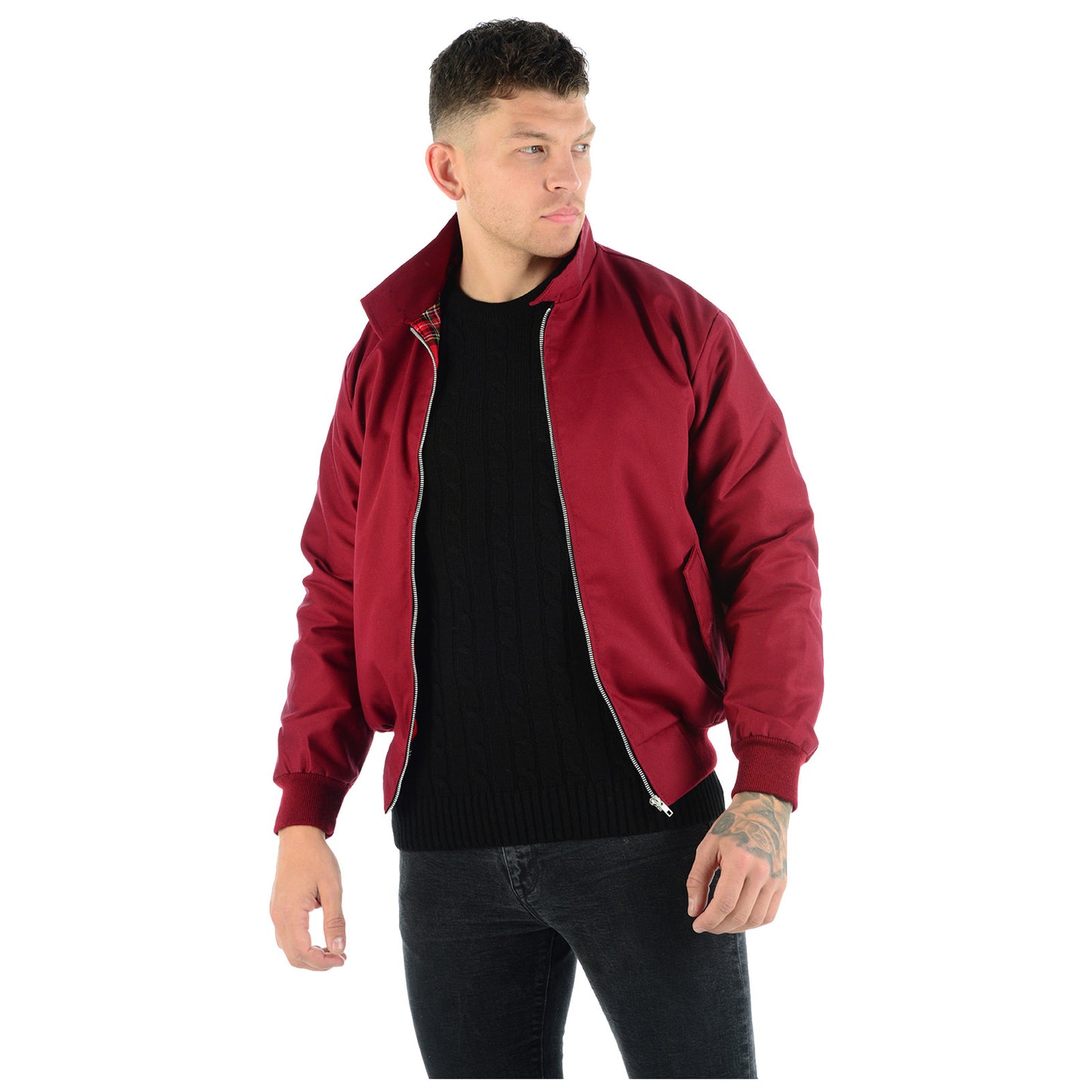 MENS JACKET CLASSIC TRENDY VINTAGE RETRO SCOOTER 1970'S BOMBER MOD COAT TOP NEW