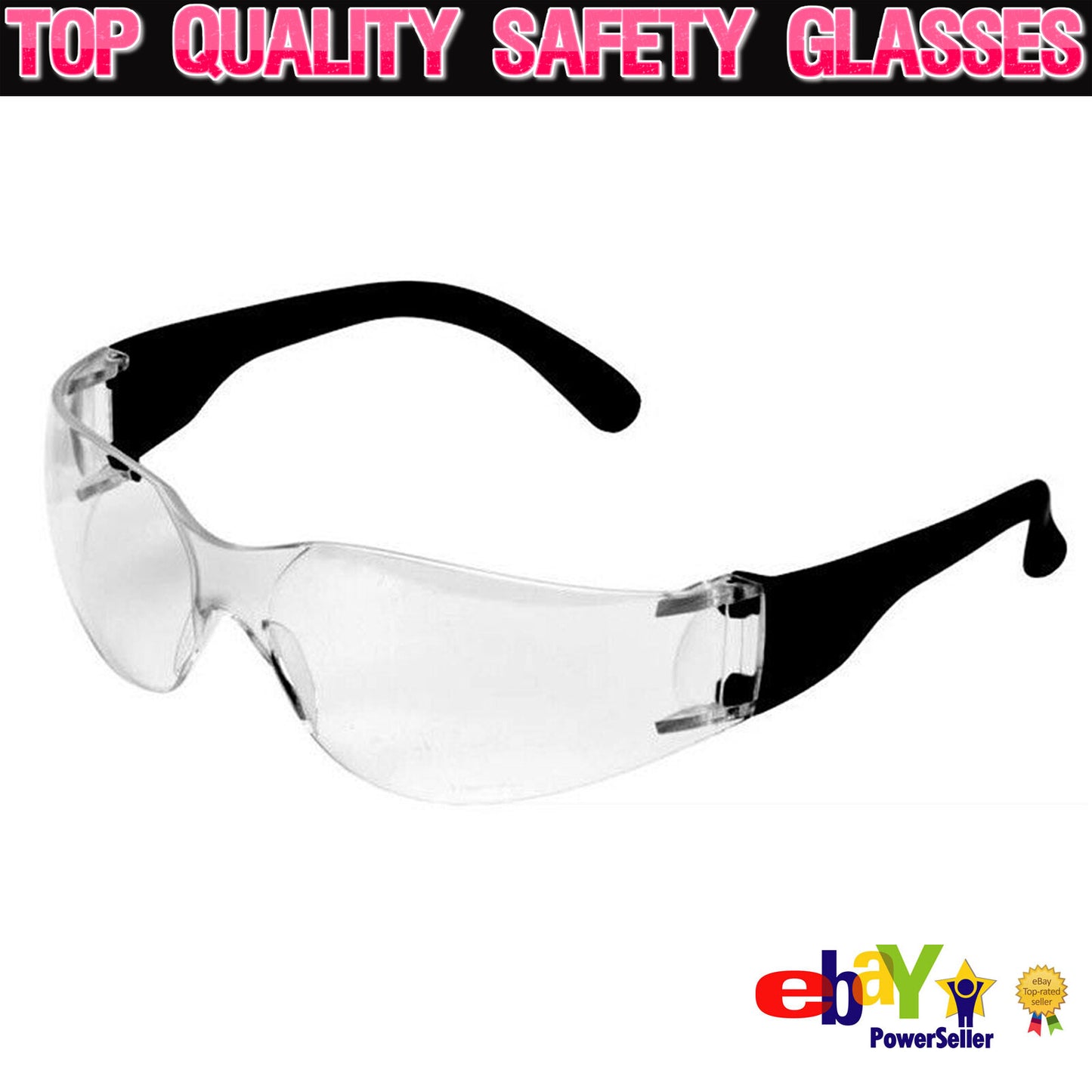 Top Quality Super Touch Safety Glasses Specs Spectacles EN166 Anti-Scratch Lens