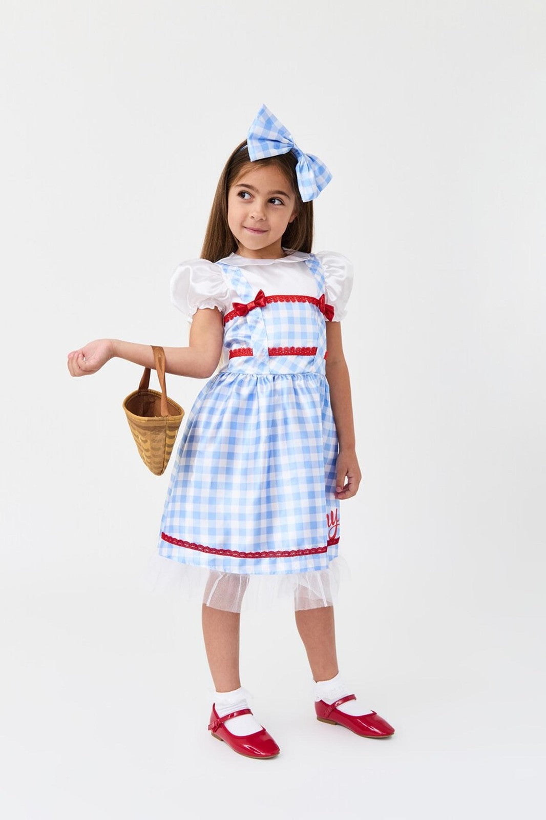 Blues Group 3 Piece Costume | Girls Blue/White | Official Merch