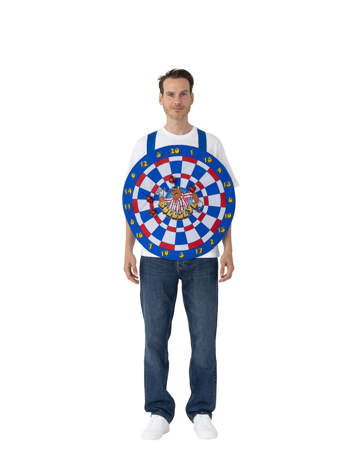 Bullseye 1 Piece Costume | Unisex Multicoloured | Official Merch