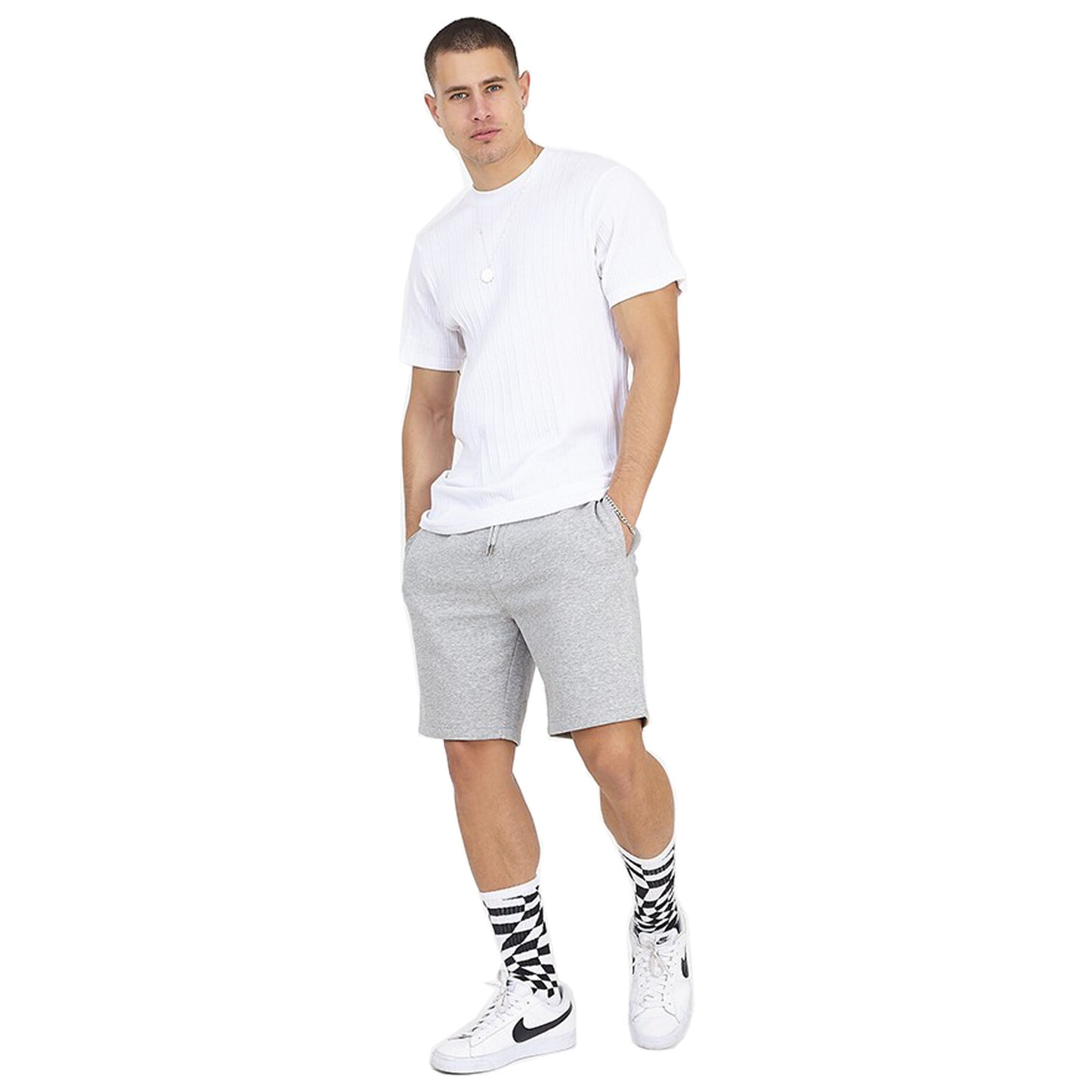 BRAVE SOUL MENS JOGGING SHORTS SWEAT BAGGY JOGGERS RUNNING JERSEY FLEECE BOTTOMS