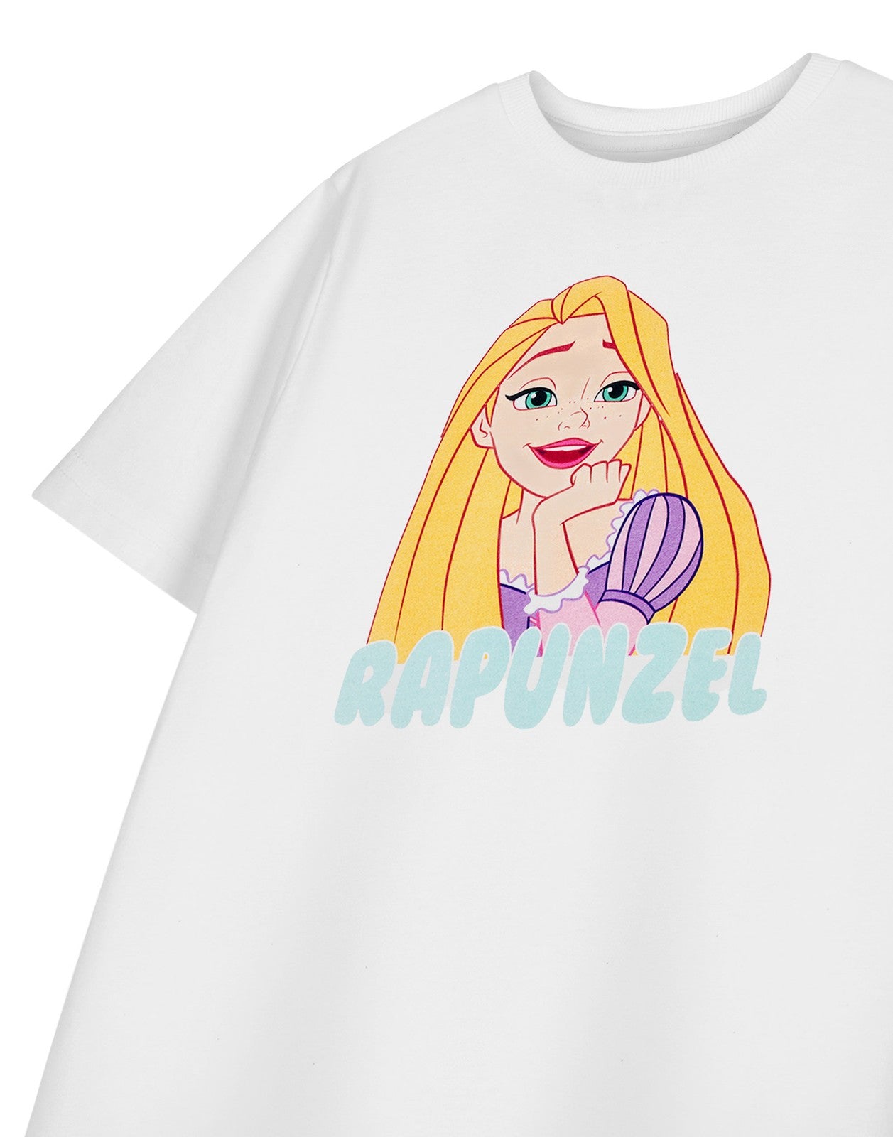 Disney Short Sleeved T-Shirt | Girls White | Official Merch