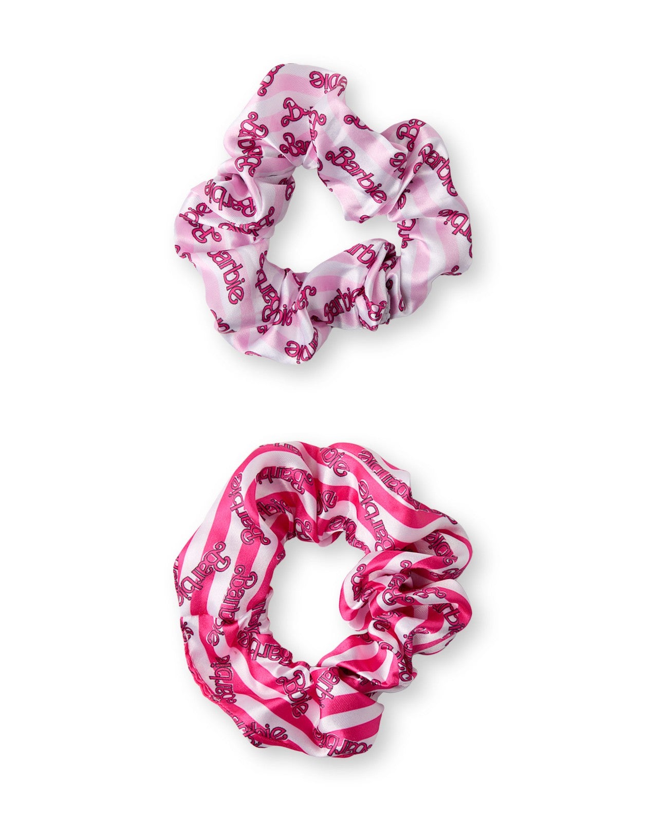 Barbie Hair Brush and Scrunchie Set | Womens Pink | Official Merch