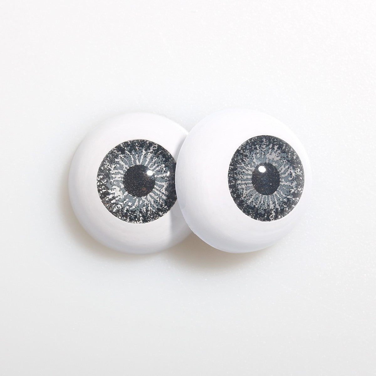 2 Pairs Reborn Baby Doll Eyes Half Round Acrylic Eyeballs Accessories DIY Supply