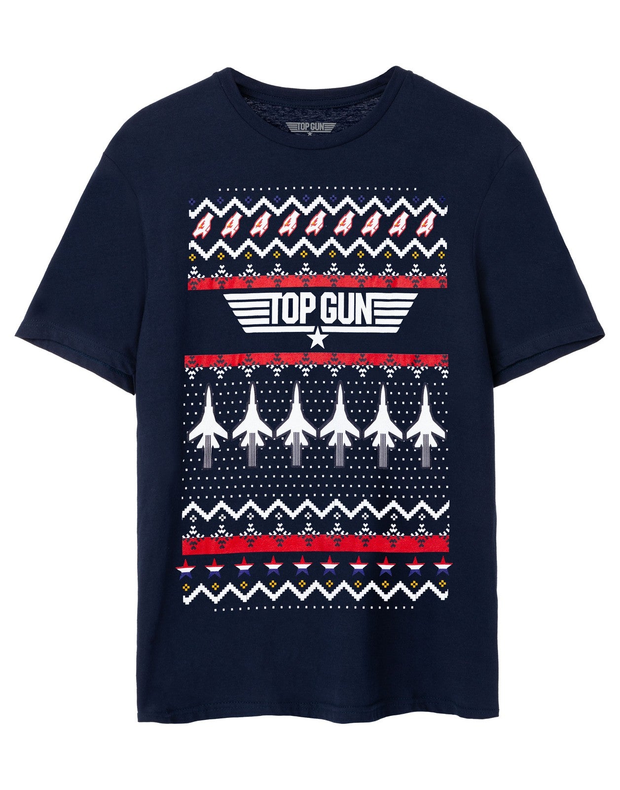 Top Gun Short Sleeved T-Shirt | Mens Navy | Official Merch