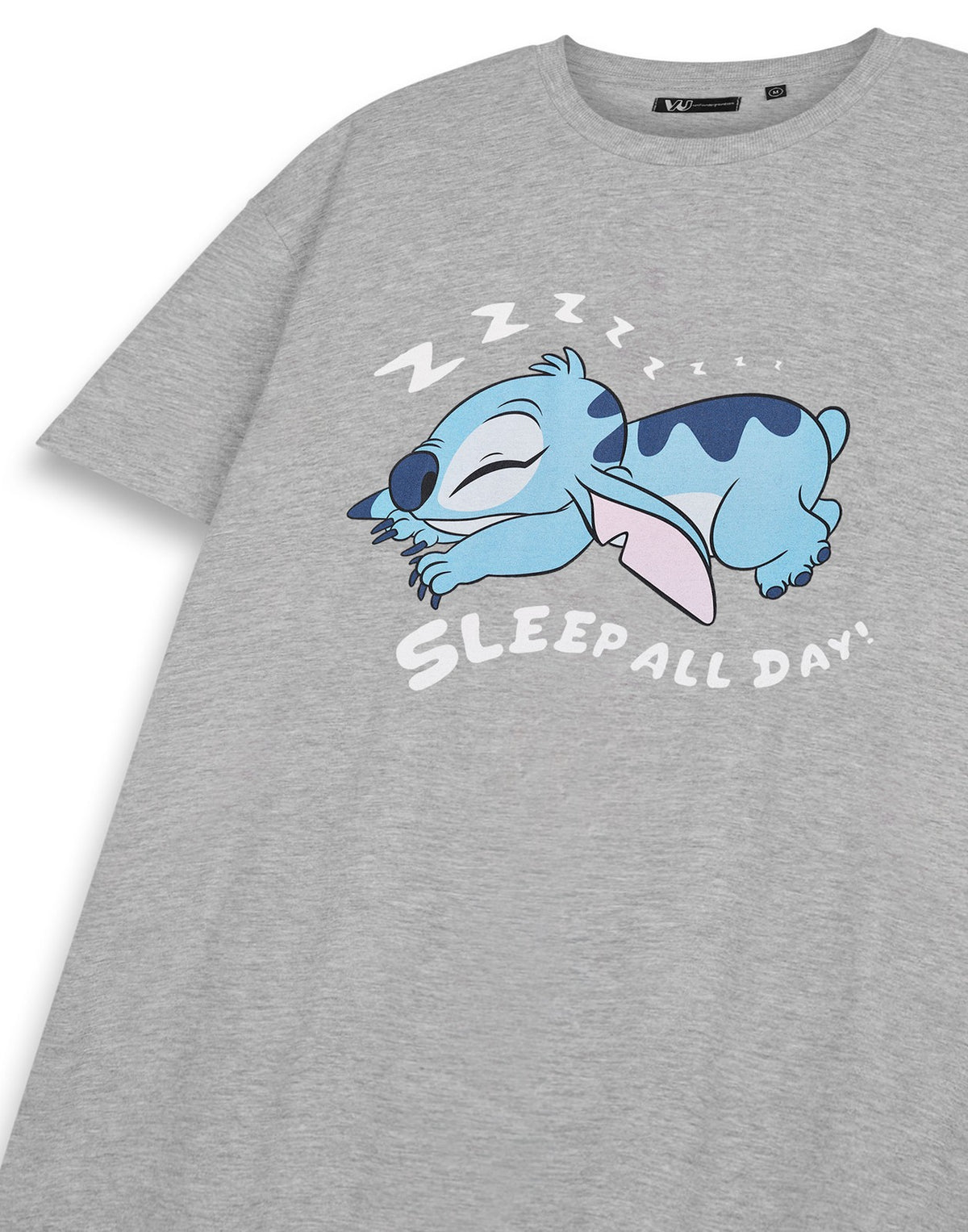 Disney Short Sleeve Nightdress | Womens Grey Marl | Official Merch