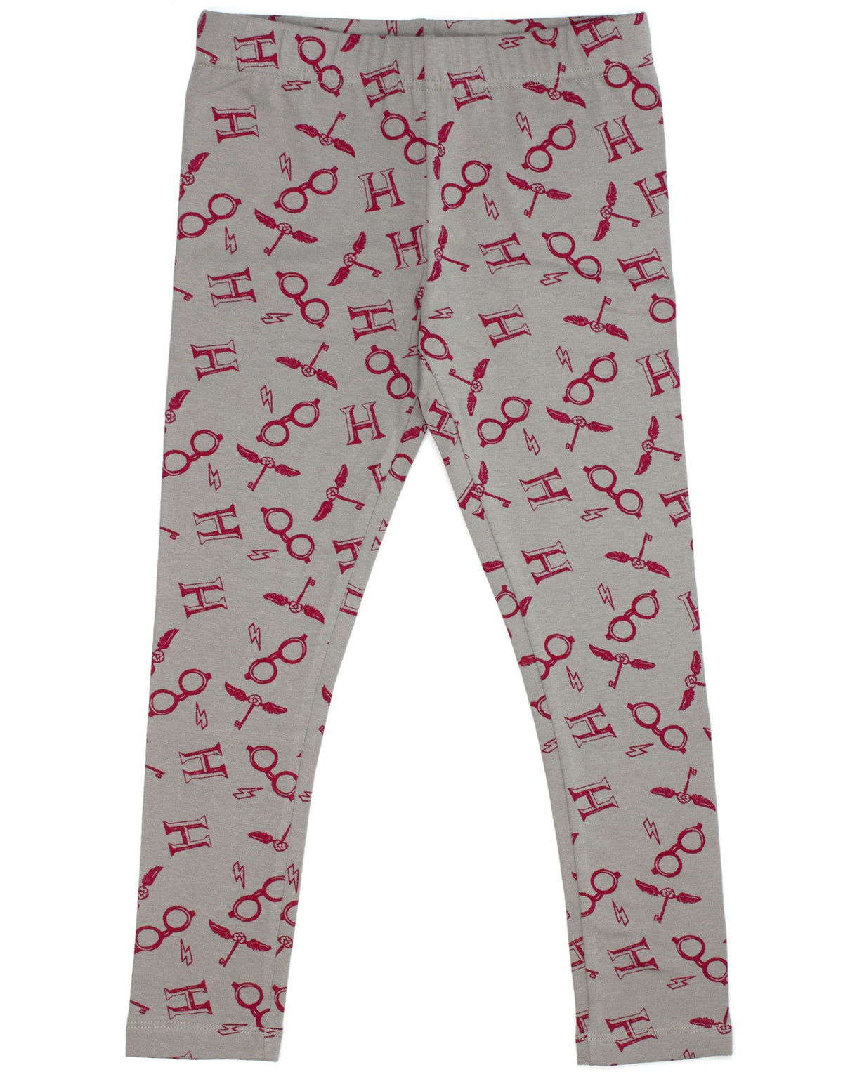Harry Potter Short Sleeve Long Leg Pyjama Set | Girls Purple | Official Merch