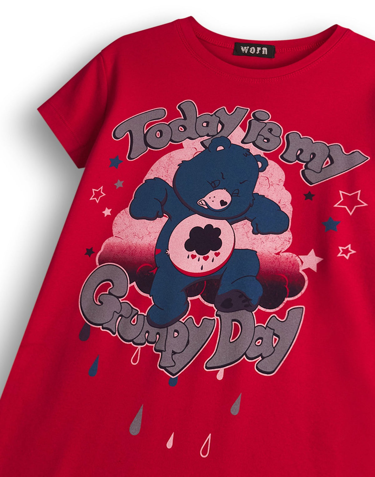Care Bears Short Sleeved T-Shirt | Womens Red | Official Merch