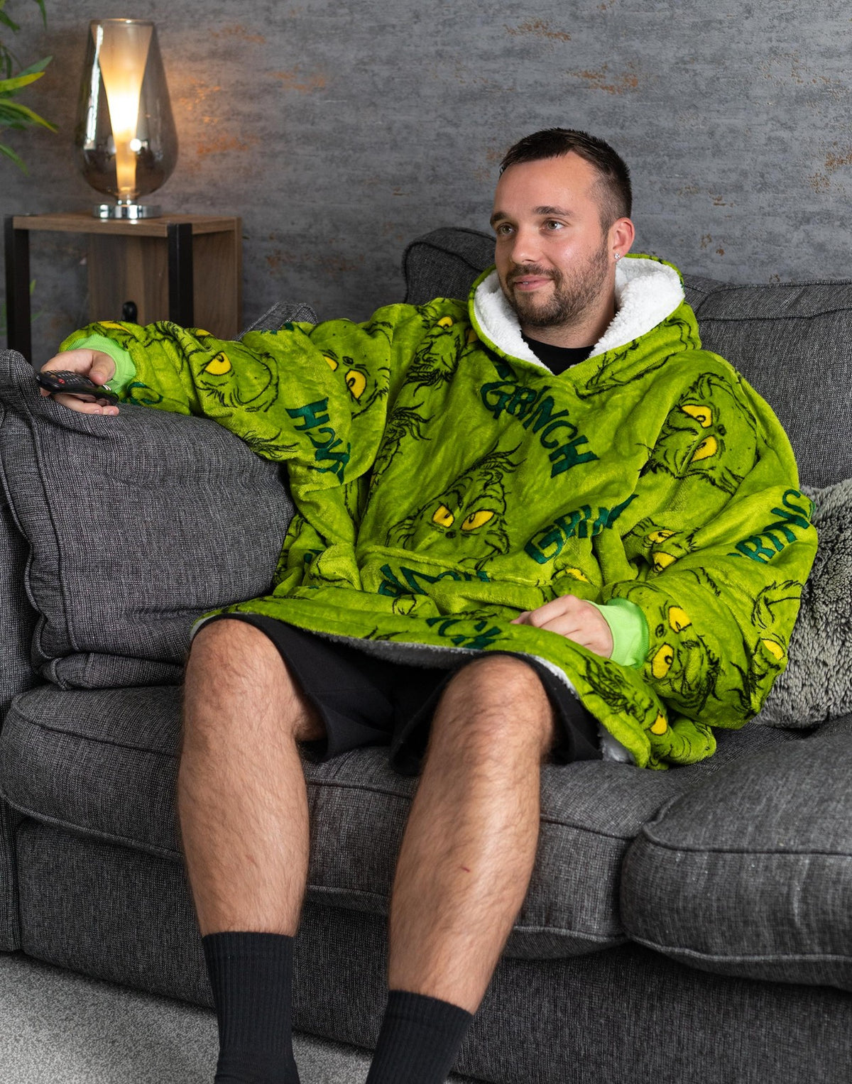 The Grinch Blanket Hoodie | Unisex Green | Official Merch