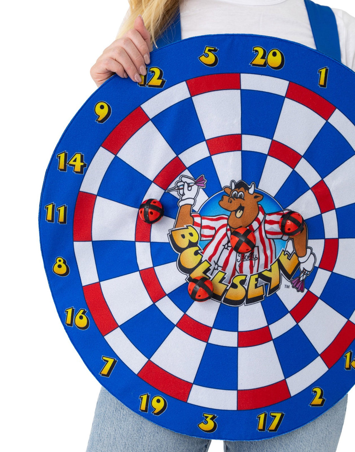 Bullseye 1 Piece Costume | Unisex Multicoloured | Official Merch