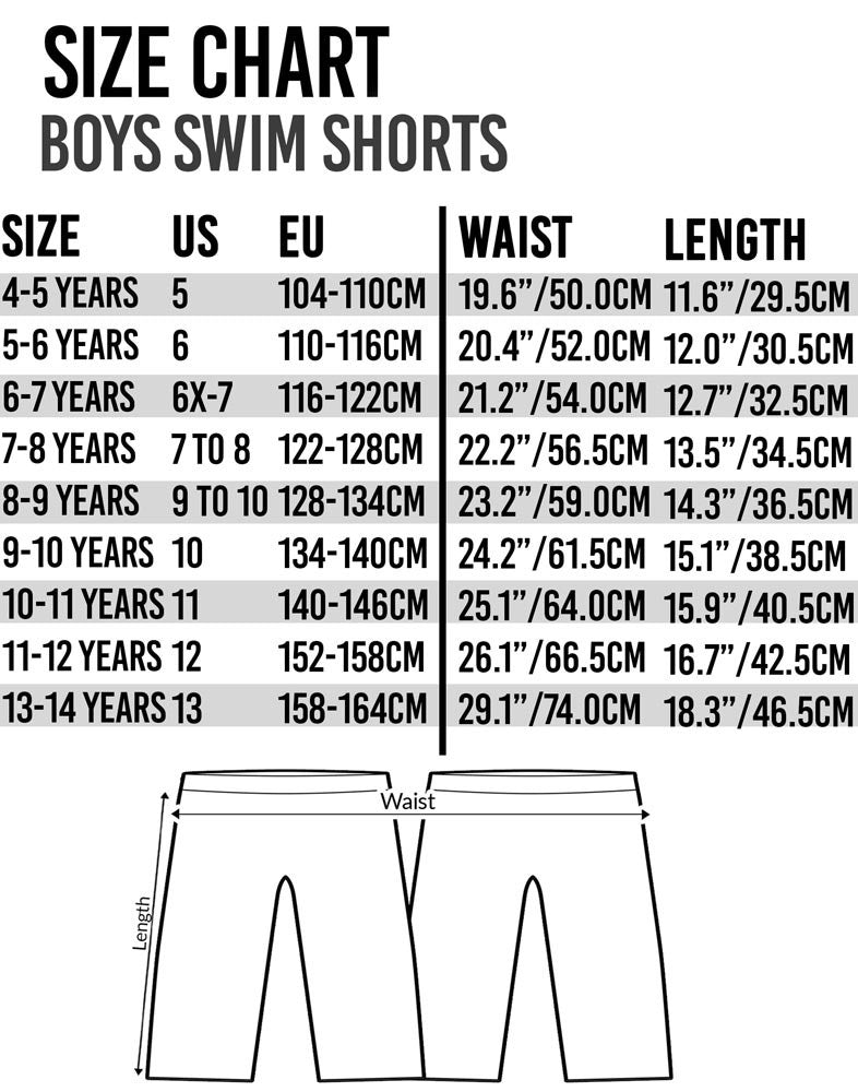 Pokemon Swim Shorts | Boys Blue | Official Merch