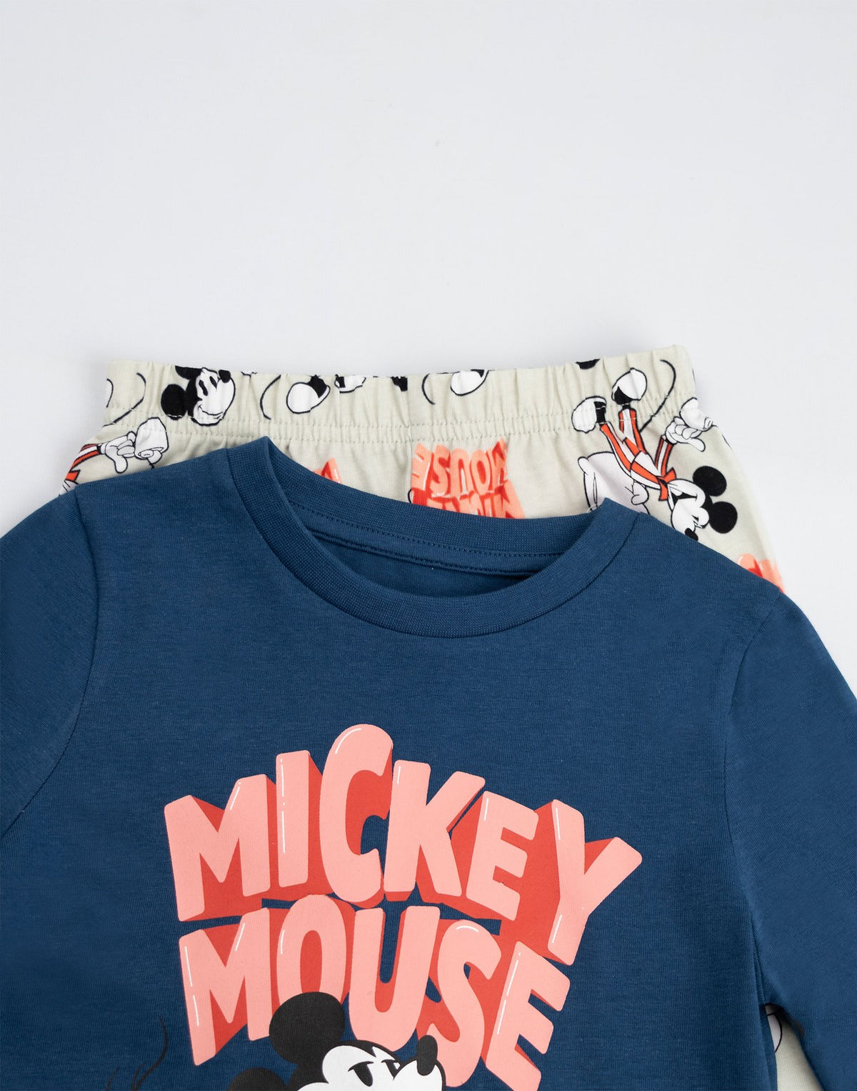 Disney Long Sleeve Long Leg Pyjama Set | Boys Blue | Official Merch