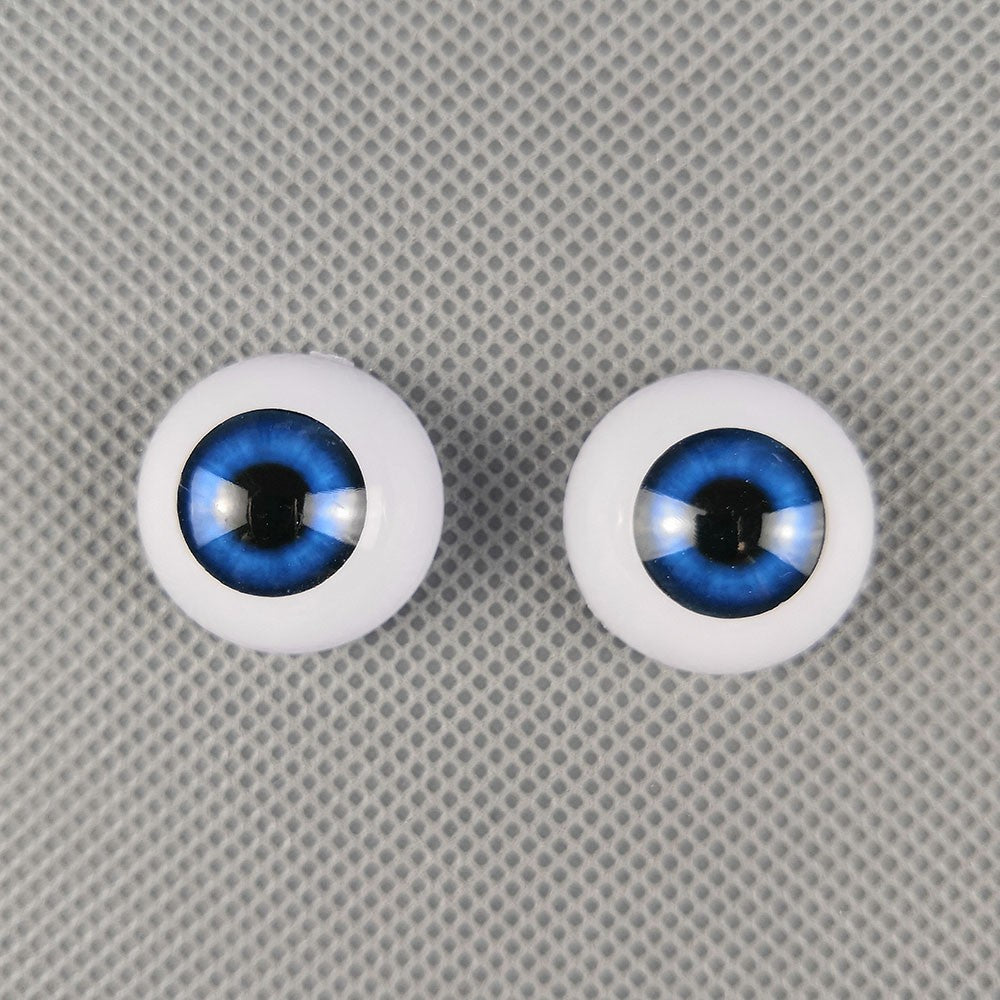 10 Pairs Half Round Acrylic Eyes Eyeballs for Reborn Baby Dolls Kit DIY Repair